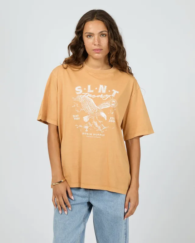 Flying Free Tee Tea sold by edge clothing