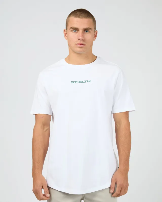 Cypher Tee White sold by edge clothing