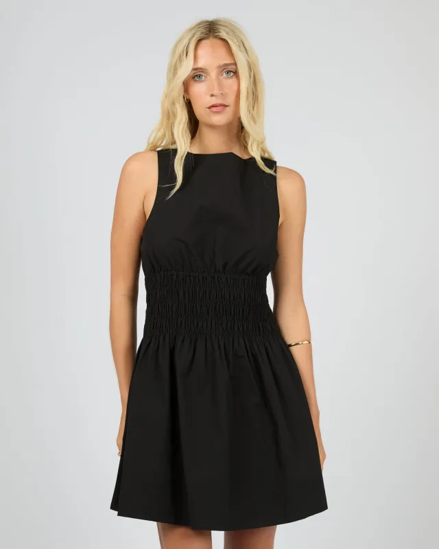 Cleo Mini Dress Black sold by edge clothing