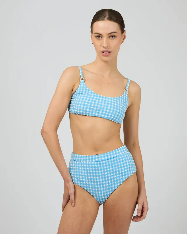 Poppy Bandeau Bright Blue sold by edge clothing