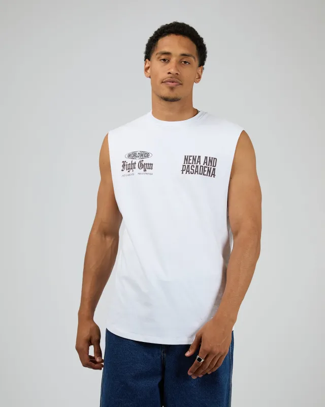 Influence Dual Curved Muscle White sold by edge clothing