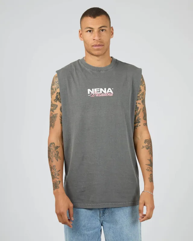 Demand Relaxed Muscle Charcoal sold by edge clothing