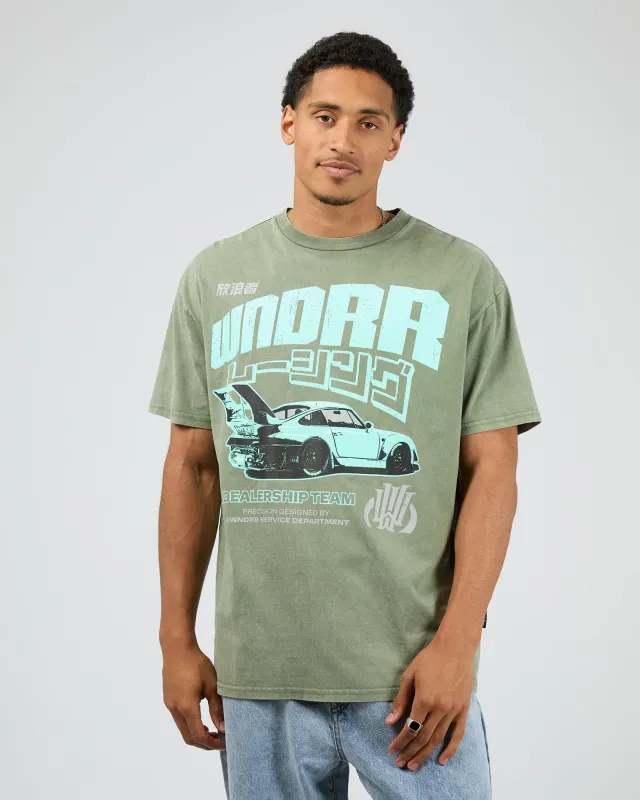 Torque Box Fit Tee Winter Green sold by edge clothing