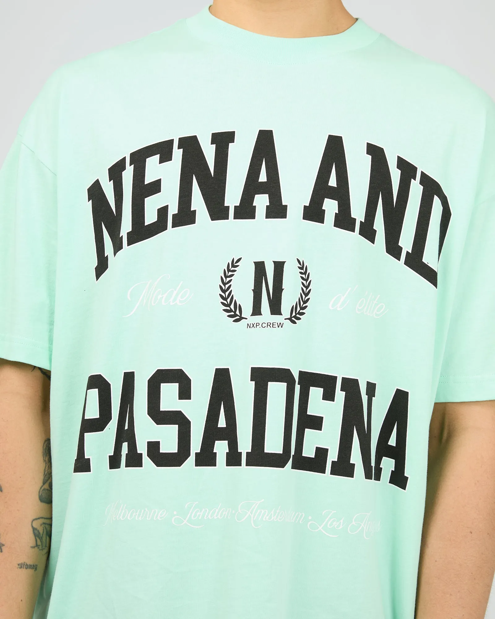 Dominance Raptor Tee Bottle Green sold by edge clothing product image thumbnail 5