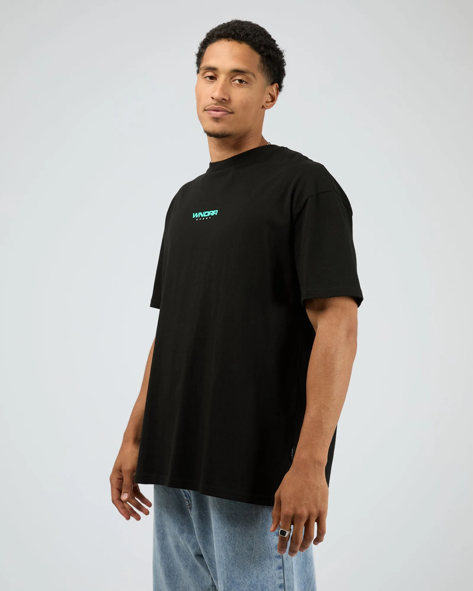 Collective Box Fit Tee Black sold by edge clothing product image thumbnail 4