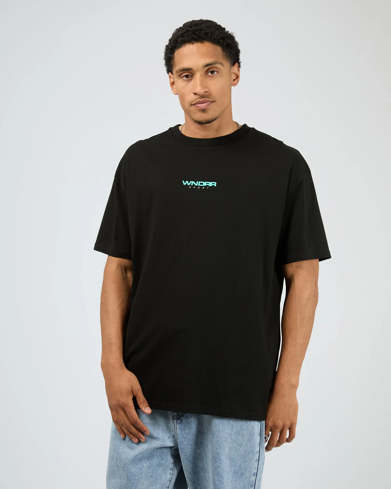 Collective Box Fit Tee Black sold by edge clothing