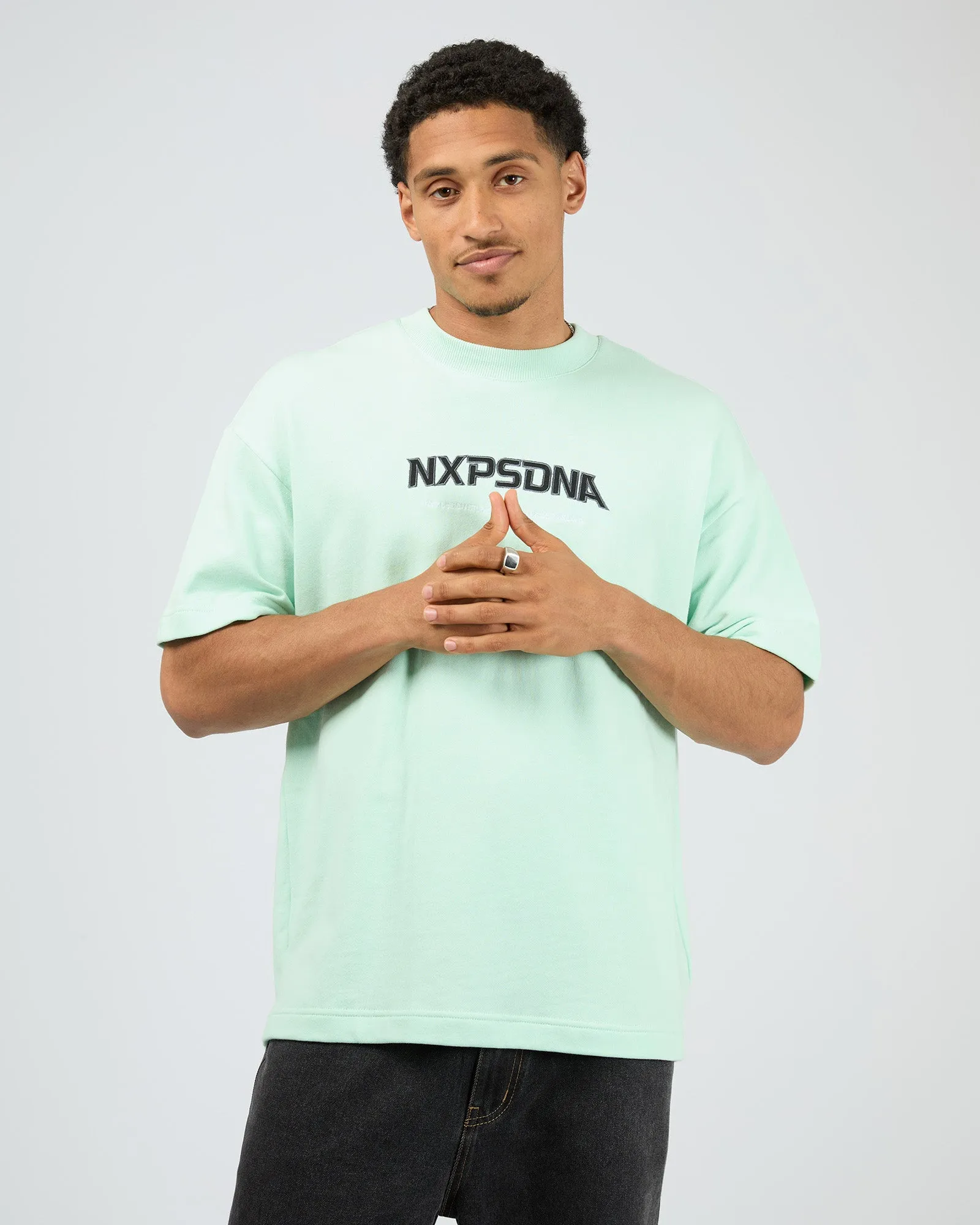 Airflow Loopback Raptor Tee Green sold by edge clothing