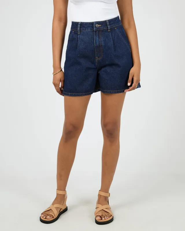 Stevie Denim Short Indigo sold by edge clothing
