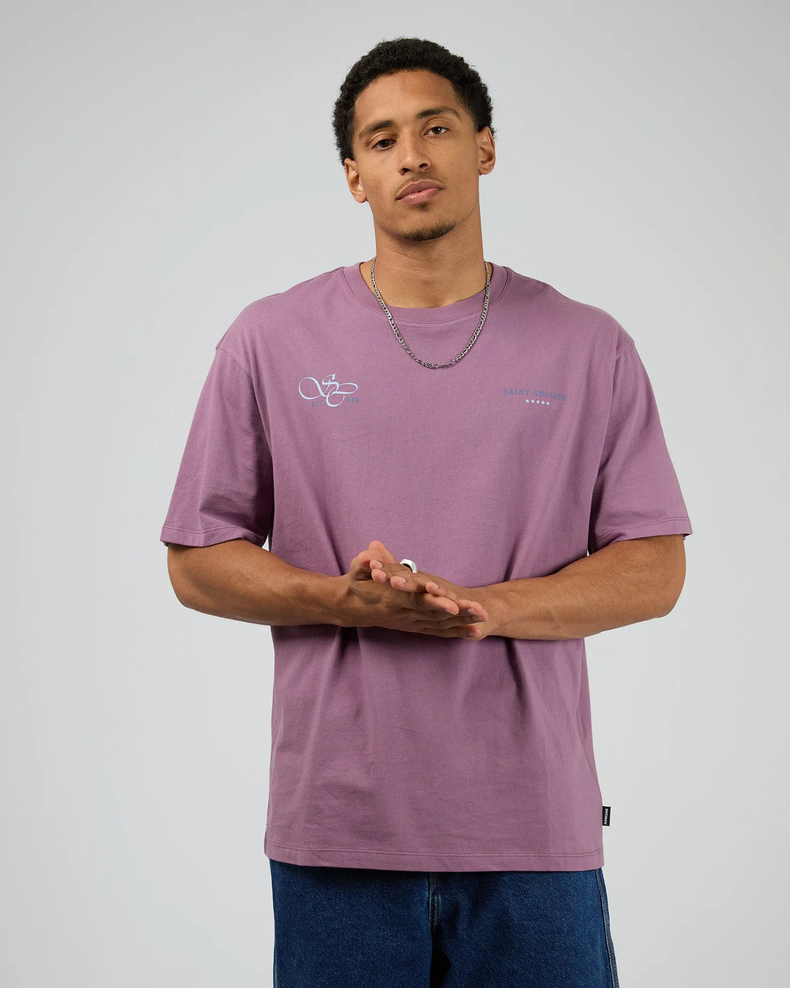 Merchandise Tee Grape sold by edge clothing