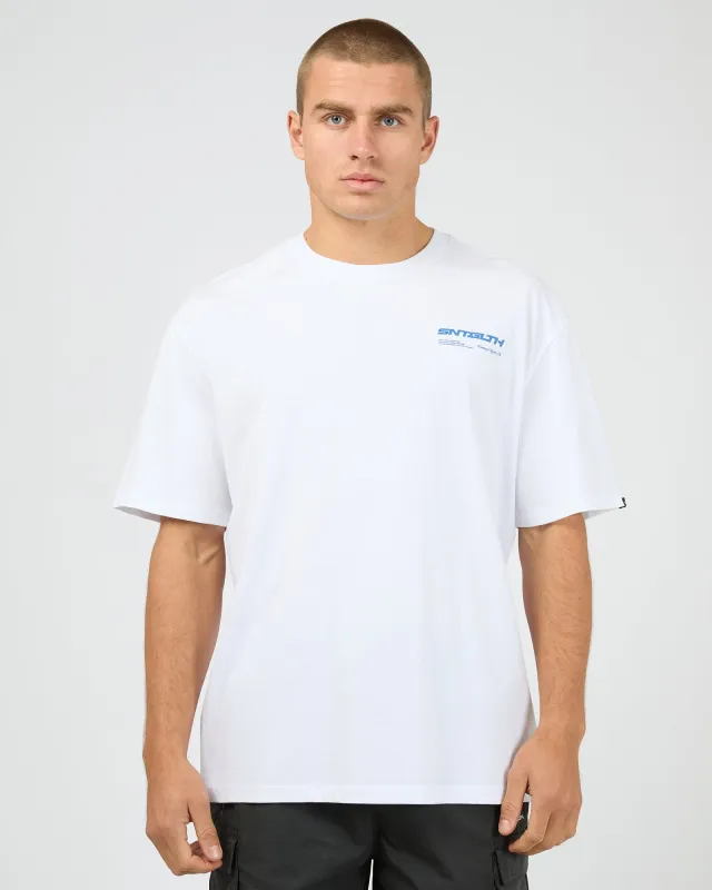 Aero Tee White sold by edge clothing