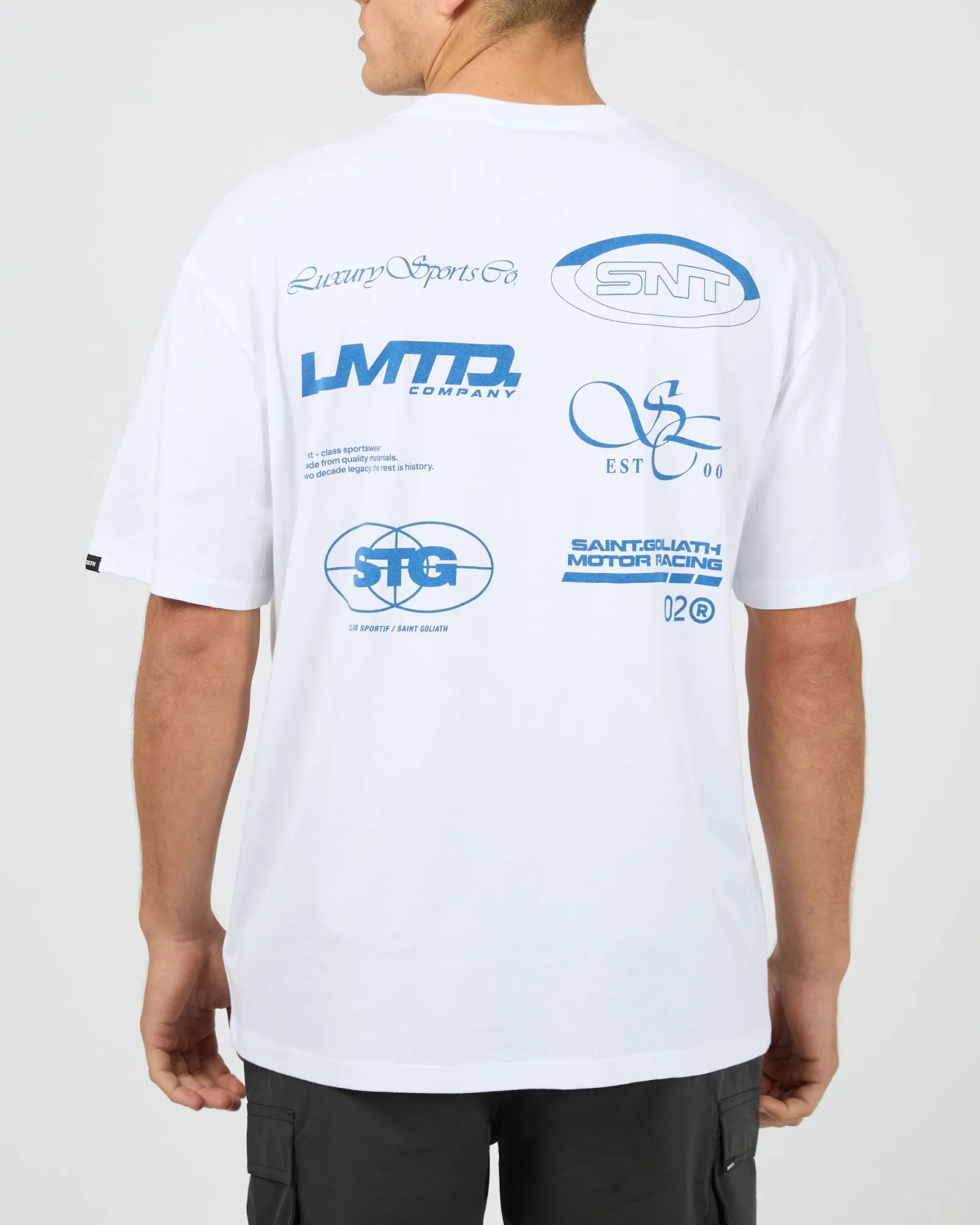 Aero Tee White sold by edge clothing product image thumbnail 3