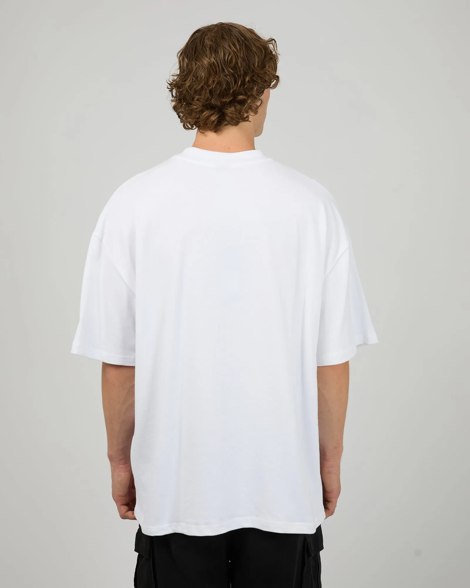 Drivetrain Heavy Weight Tee White sold by edge clothing product image thumbnail 3