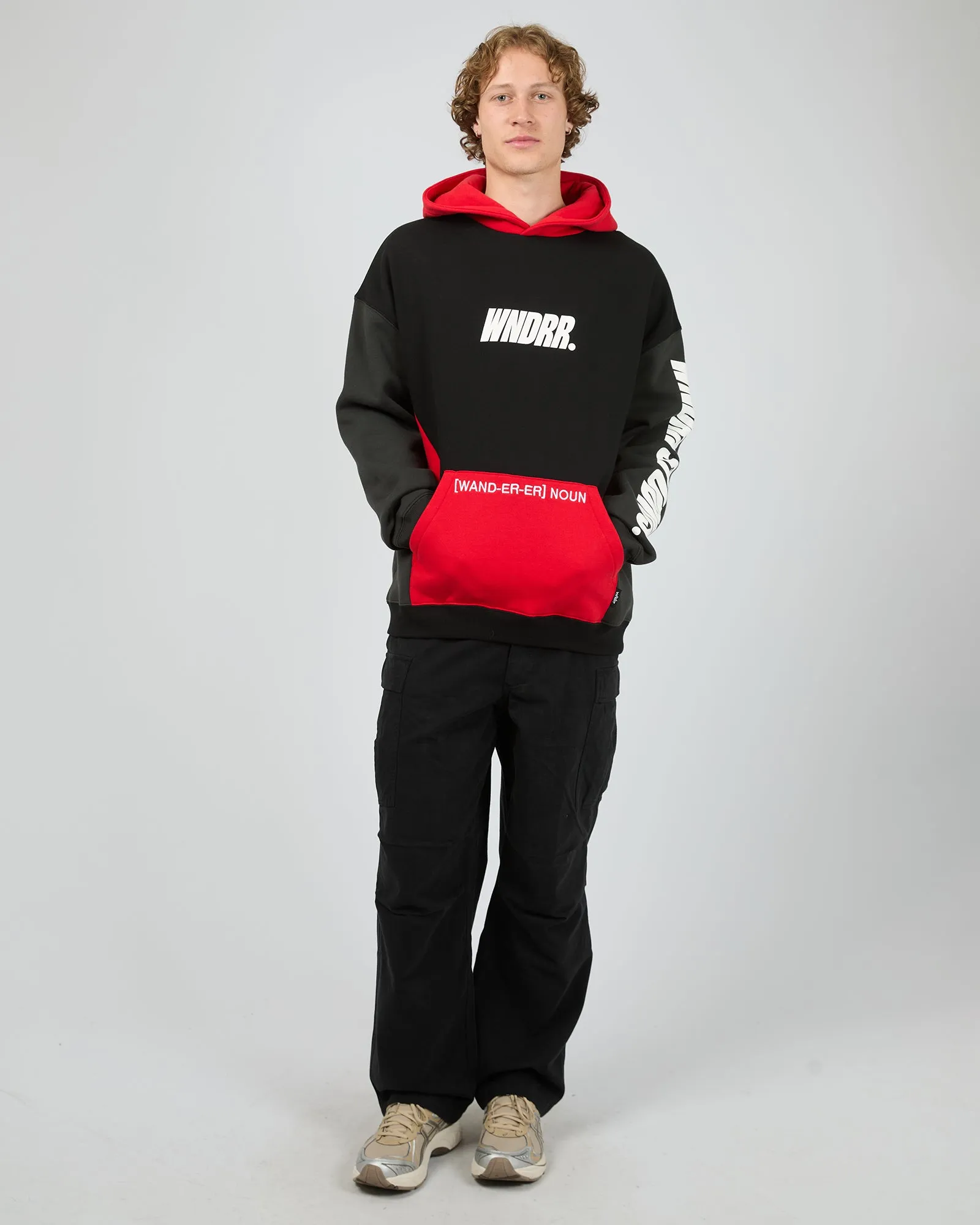 Drift Panel Hood Sweat Multicoloured sold by edge clothing product image thumbnail 2