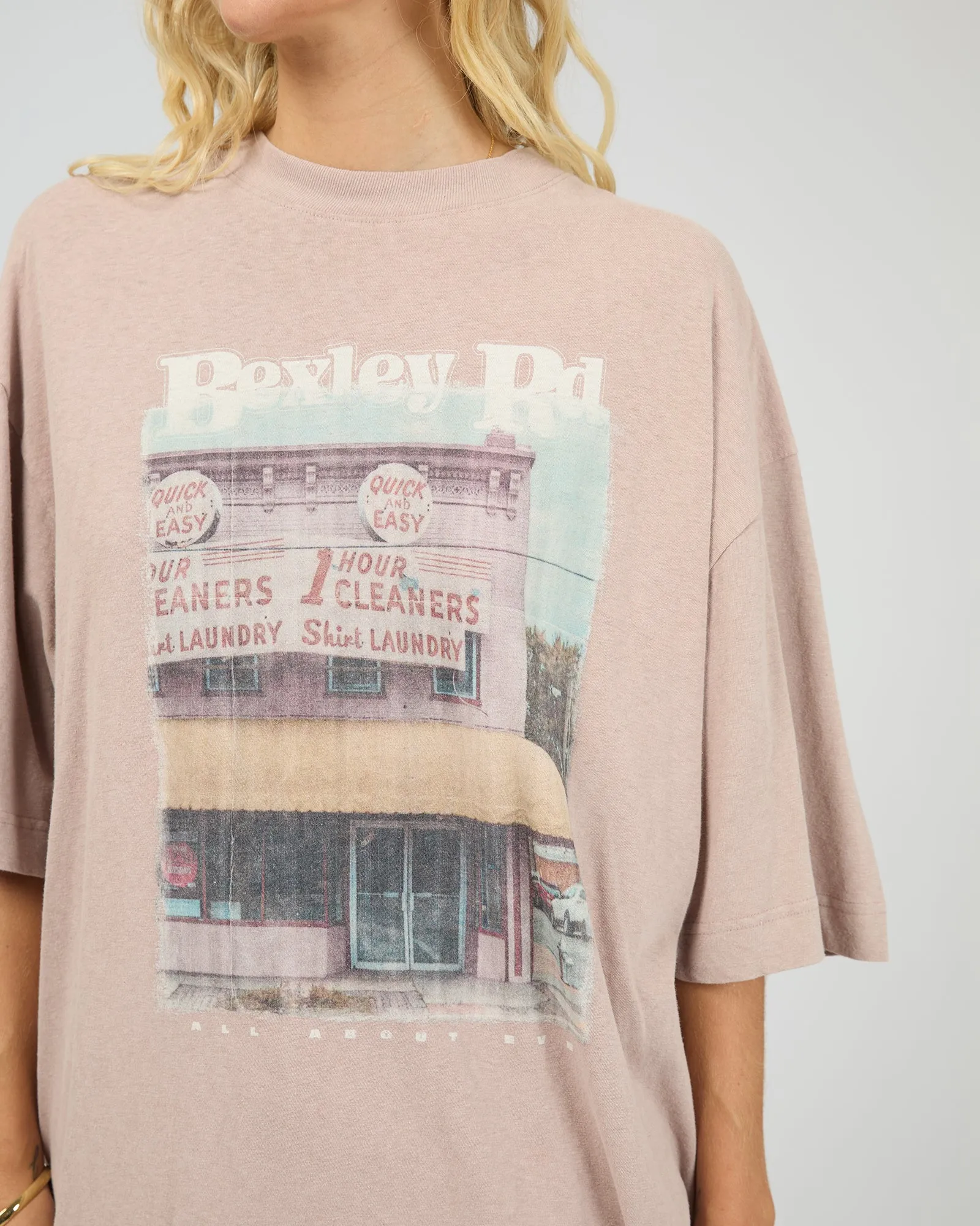 Fields Oversized Tee Fawn sold by edge clothing product image thumbnail 5