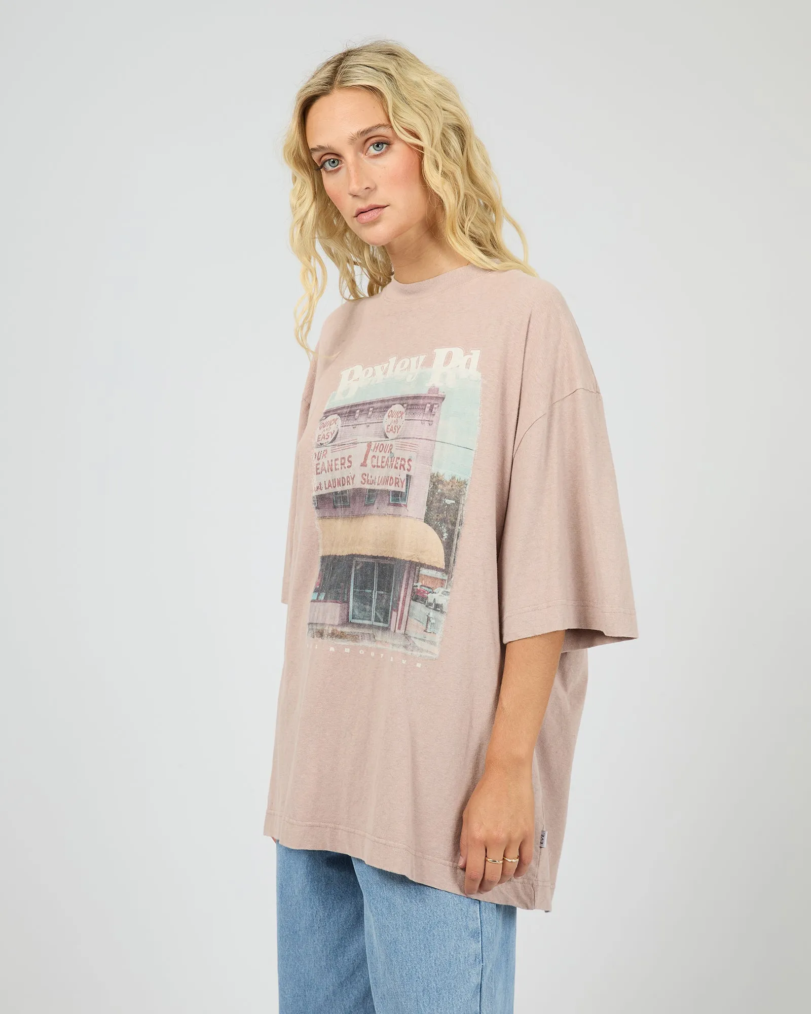 Fields Oversized Tee Fawn sold by edge clothing product image thumbnail 4