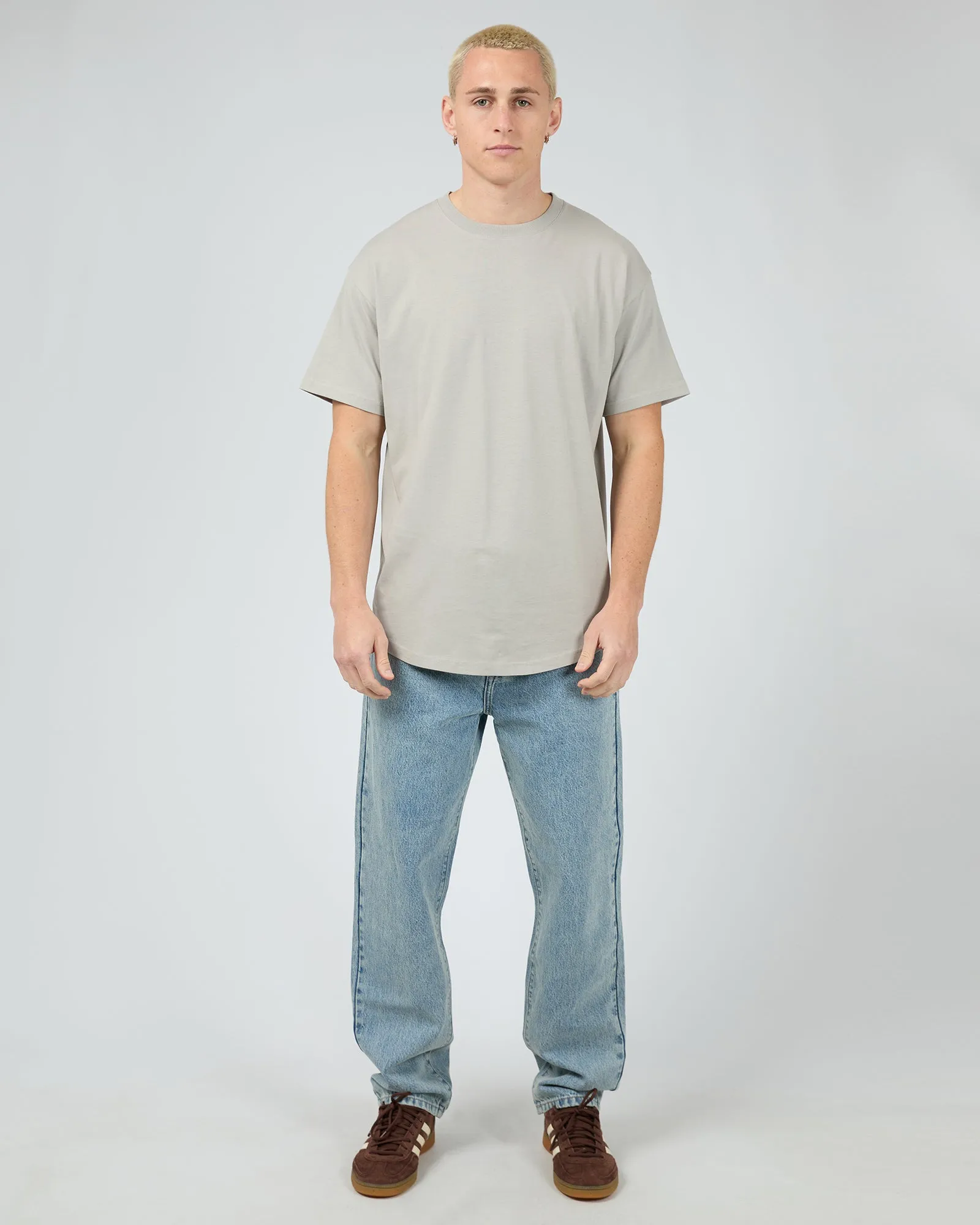 Solid Tail Tee Grey sold by edge clothing product image thumbnail 2