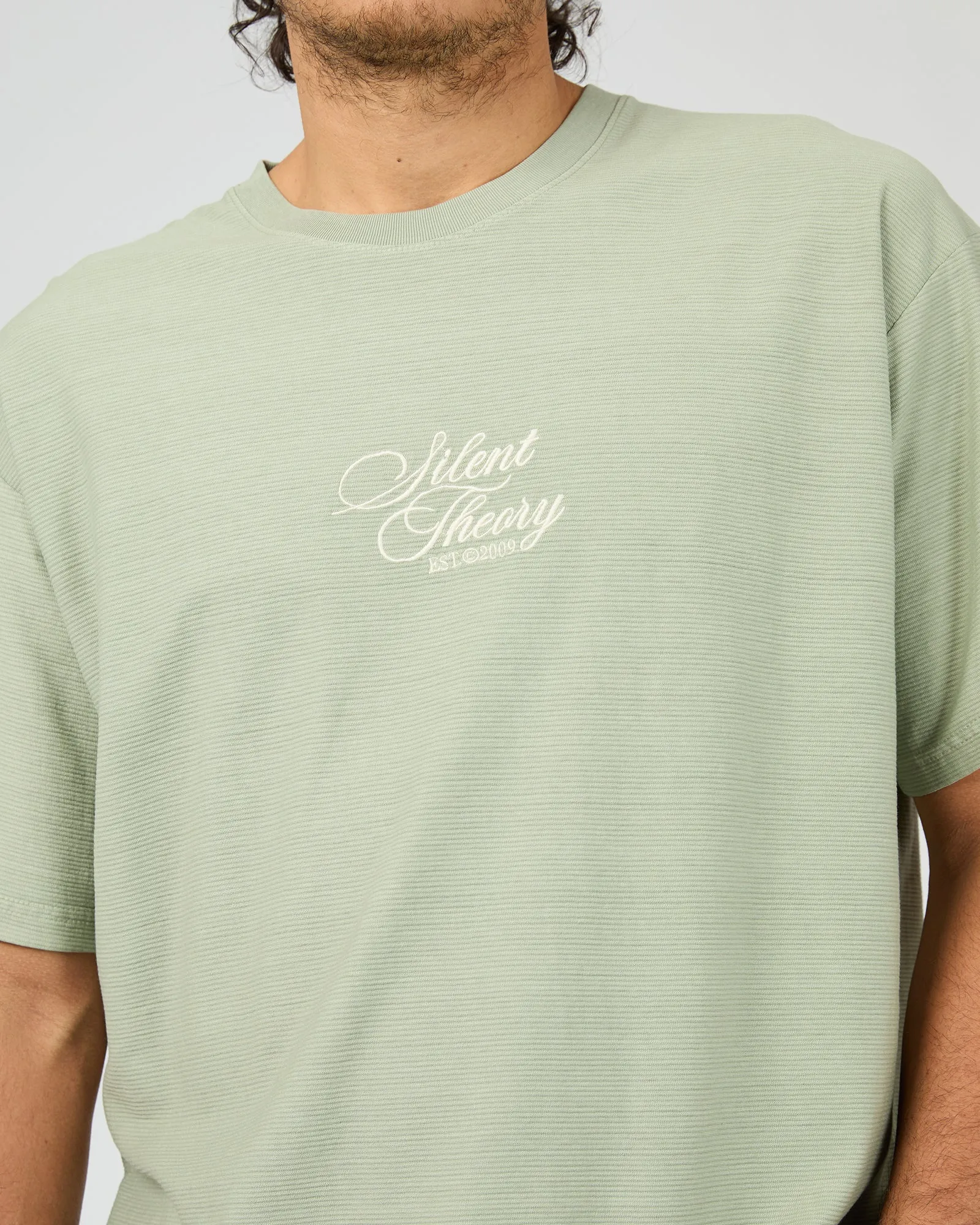 Signature Tee Sage sold by edge clothing product image thumbnail 5