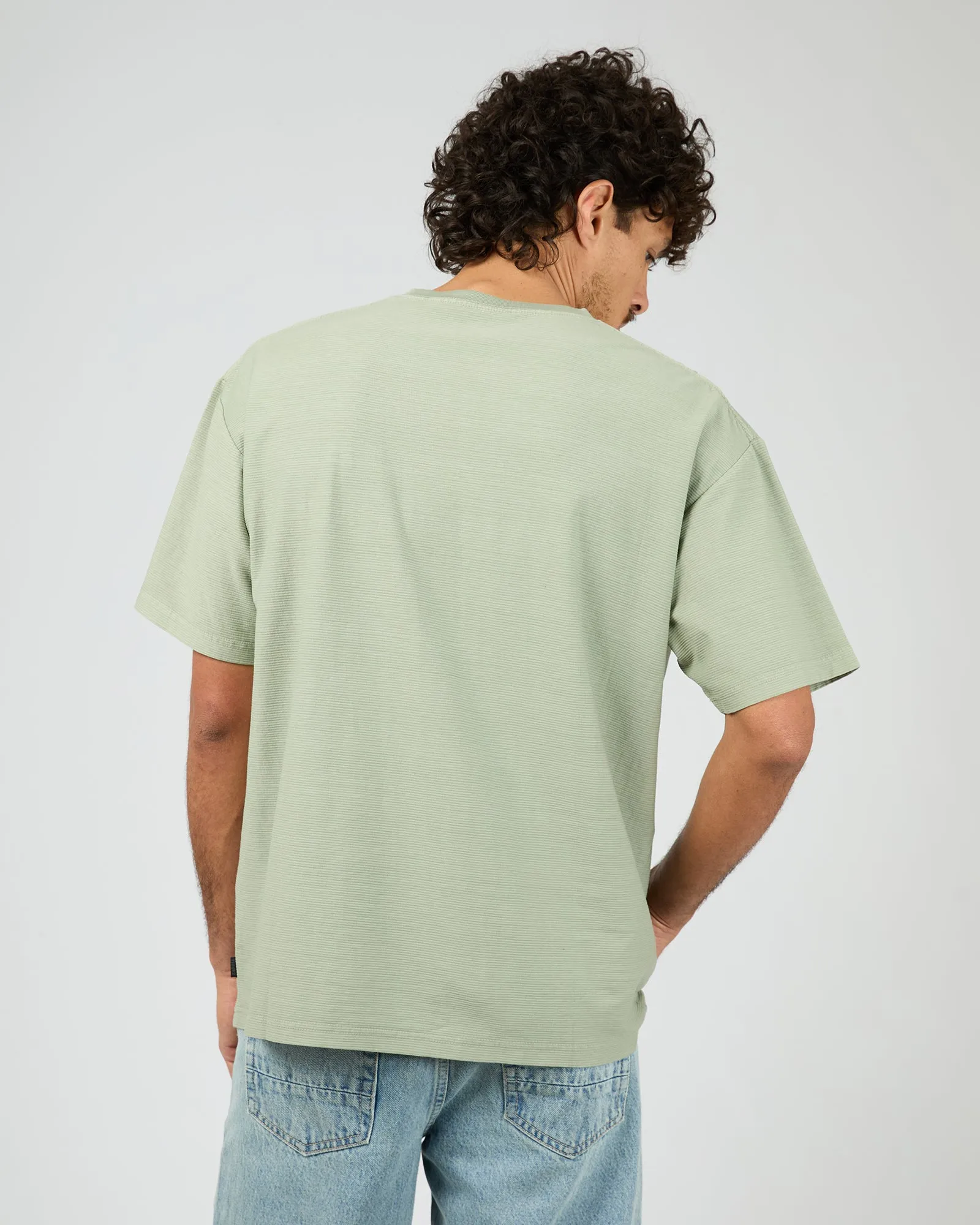 Signature Tee Sage sold by edge clothing product image thumbnail 3