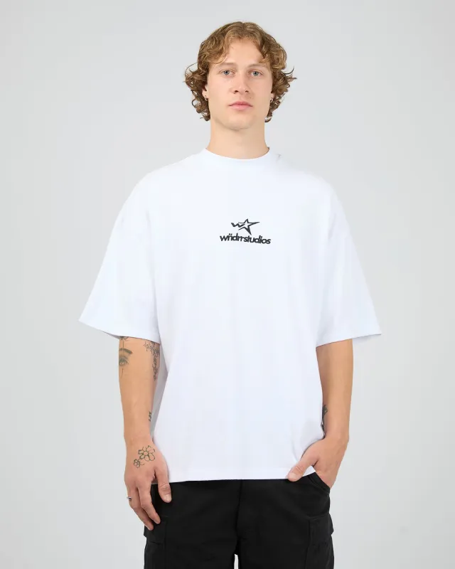 Stxrhaus Heavy Weight Tee White made by WNDRR