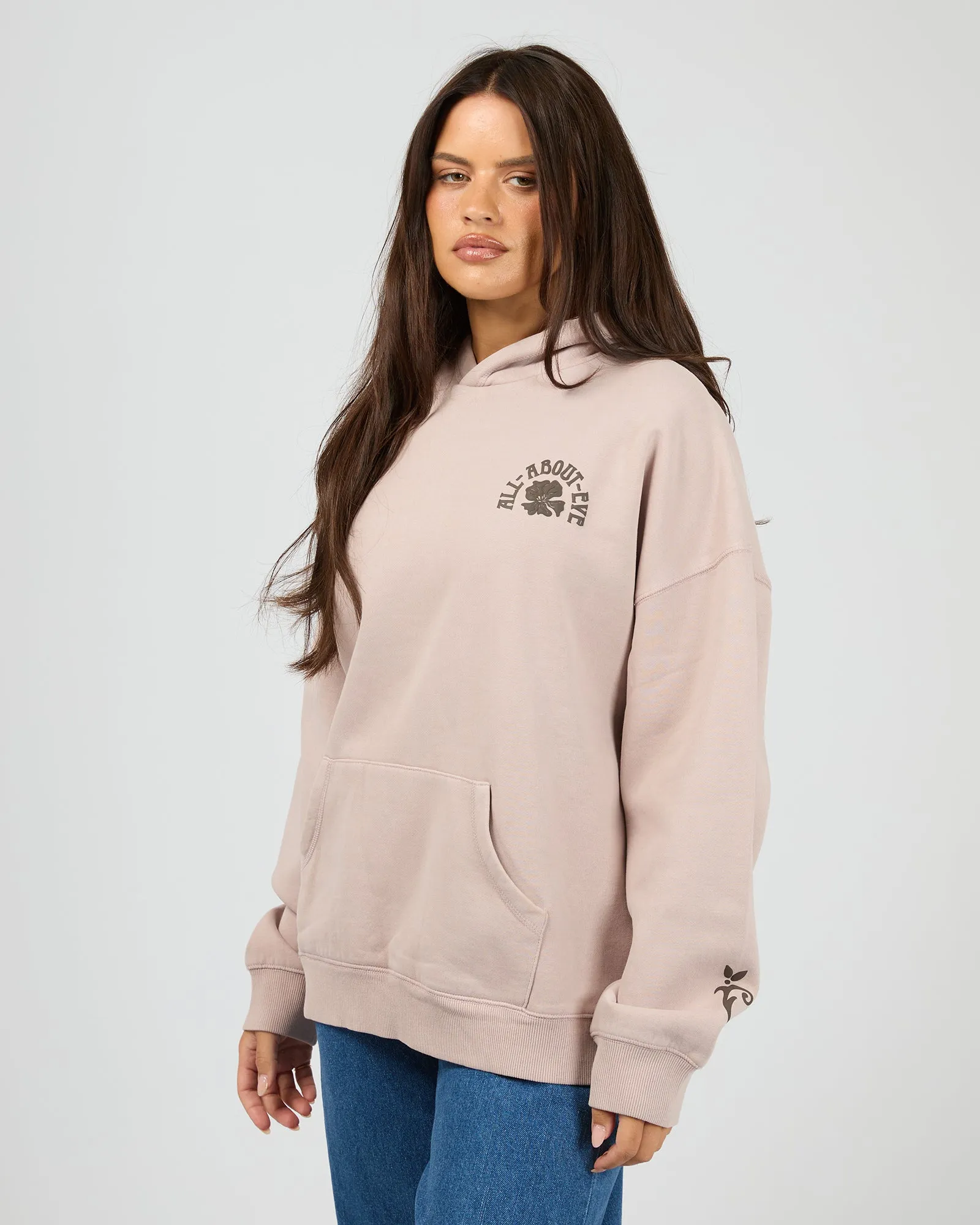 Flower Co Relaxed Hoodie Fawn sold by edge clothing product image thumbnail 3