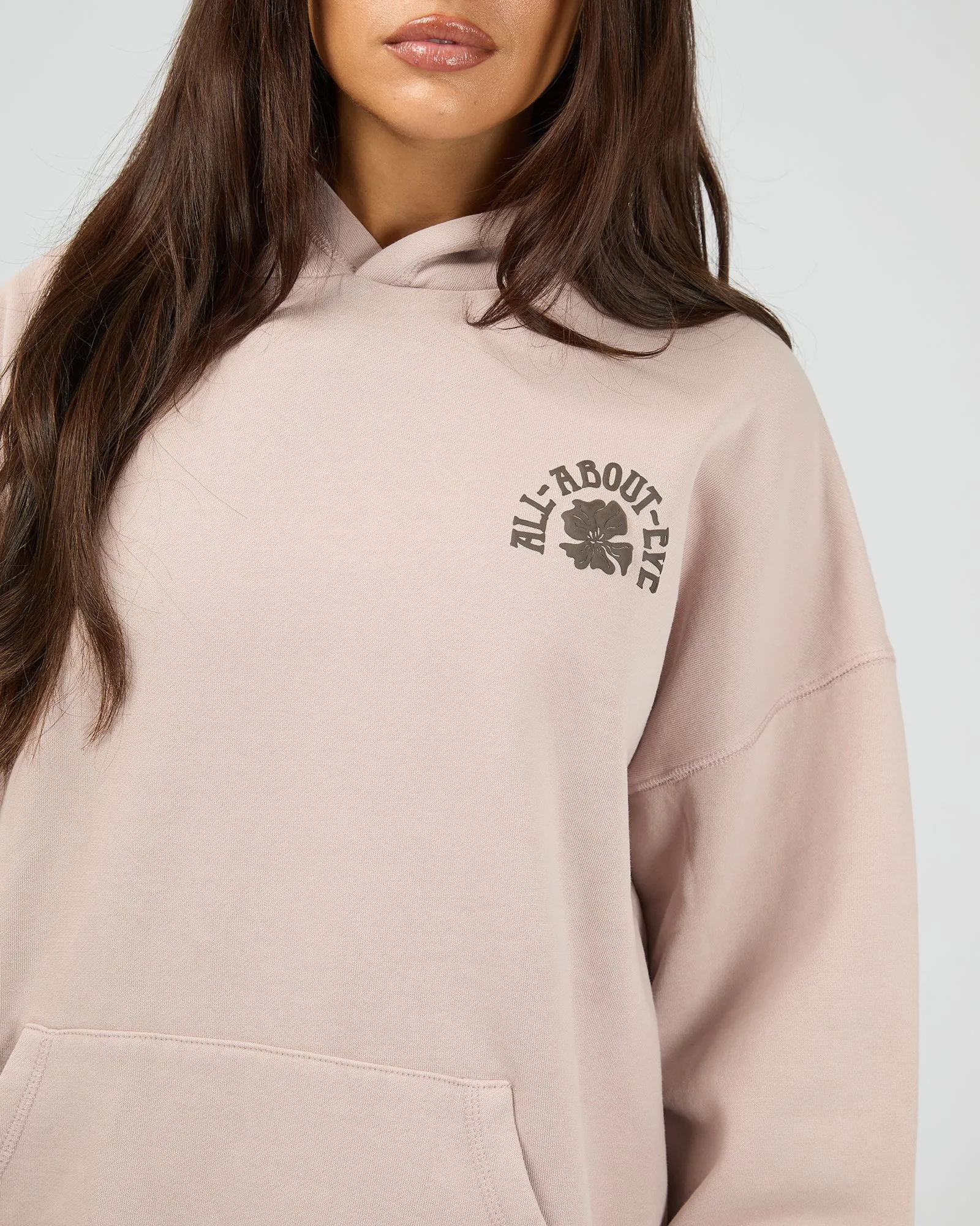 Flower Co Relaxed Hoodie Fawn sold by edge clothing product image thumbnail 4