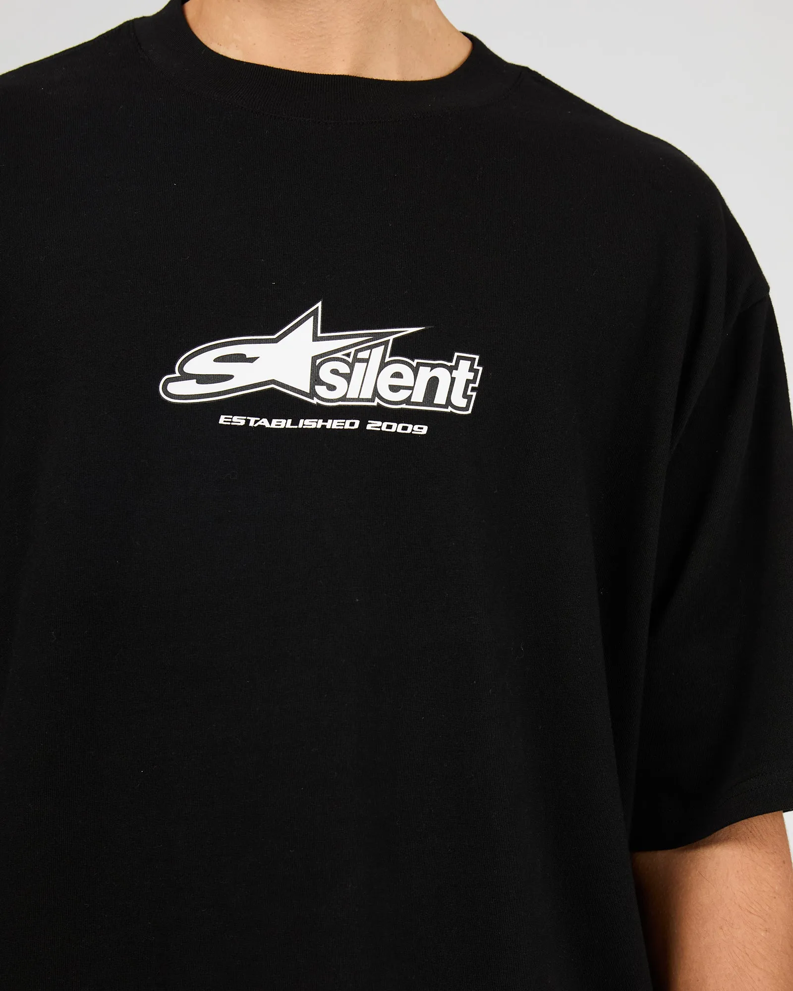 Redline Tee Black sold by edge clothing product image thumbnail 5