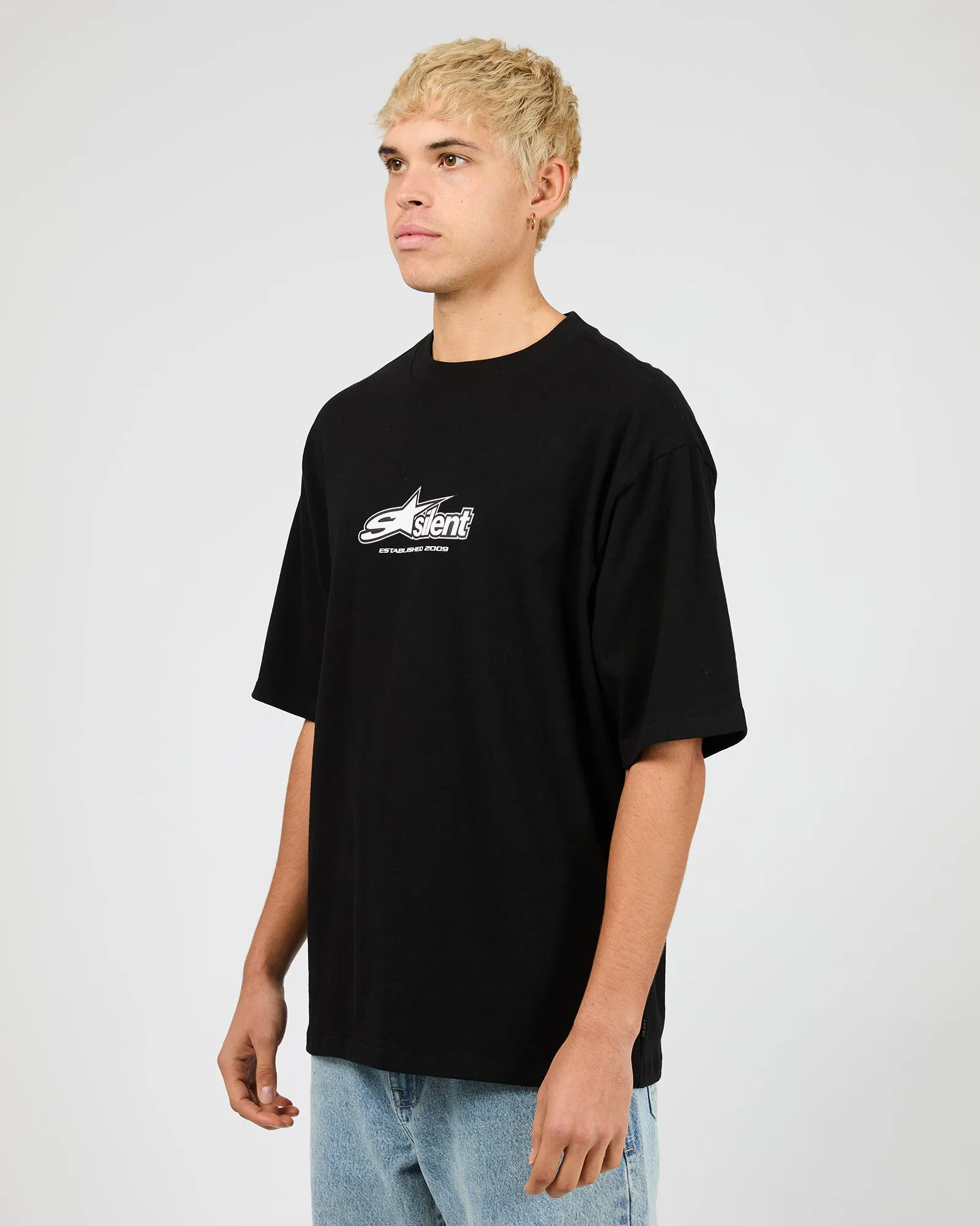 Redline Tee Black sold by edge clothing product image thumbnail 4