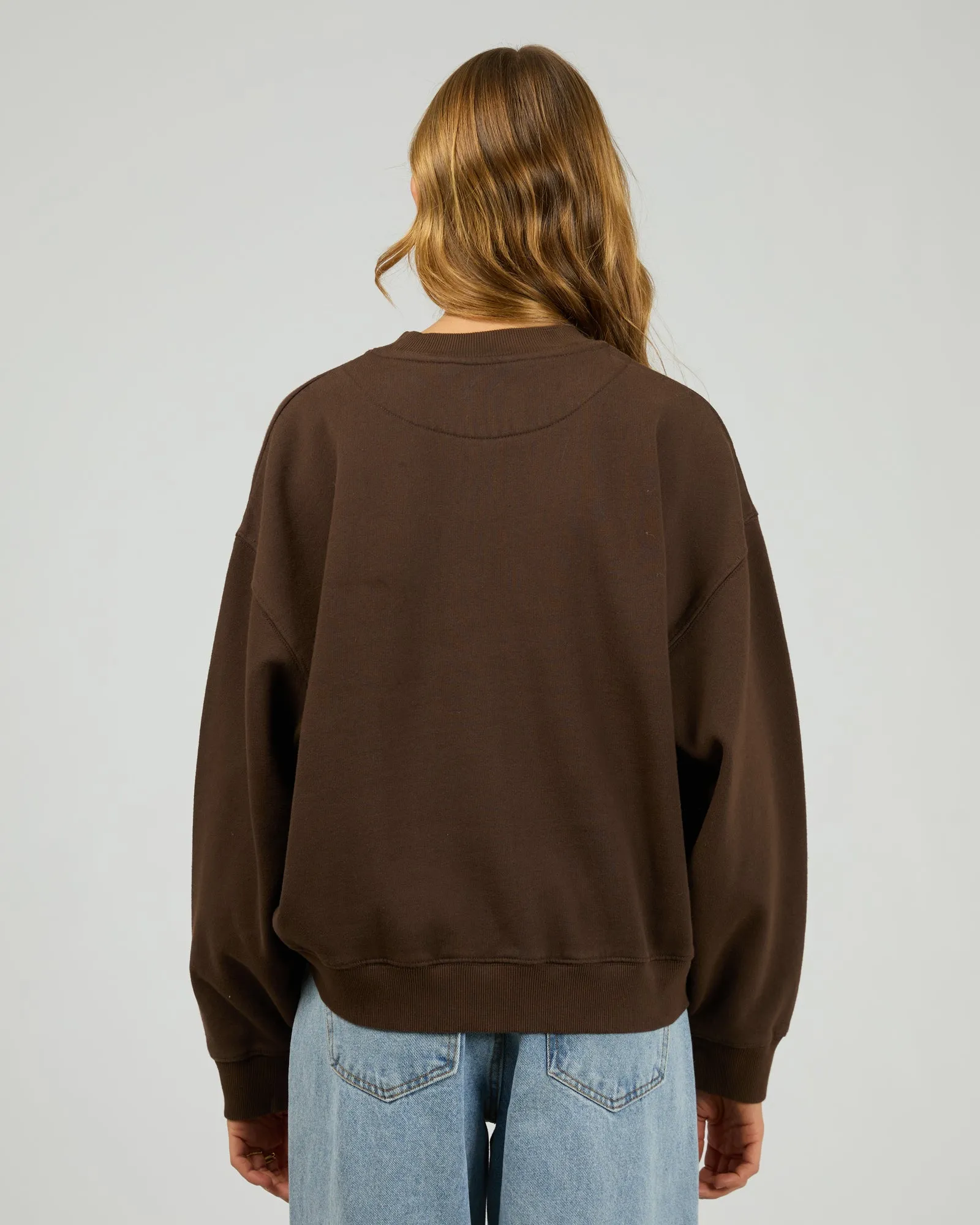 Silent Luxe Crew Chocolate sold by edge clothing product image thumbnail 3