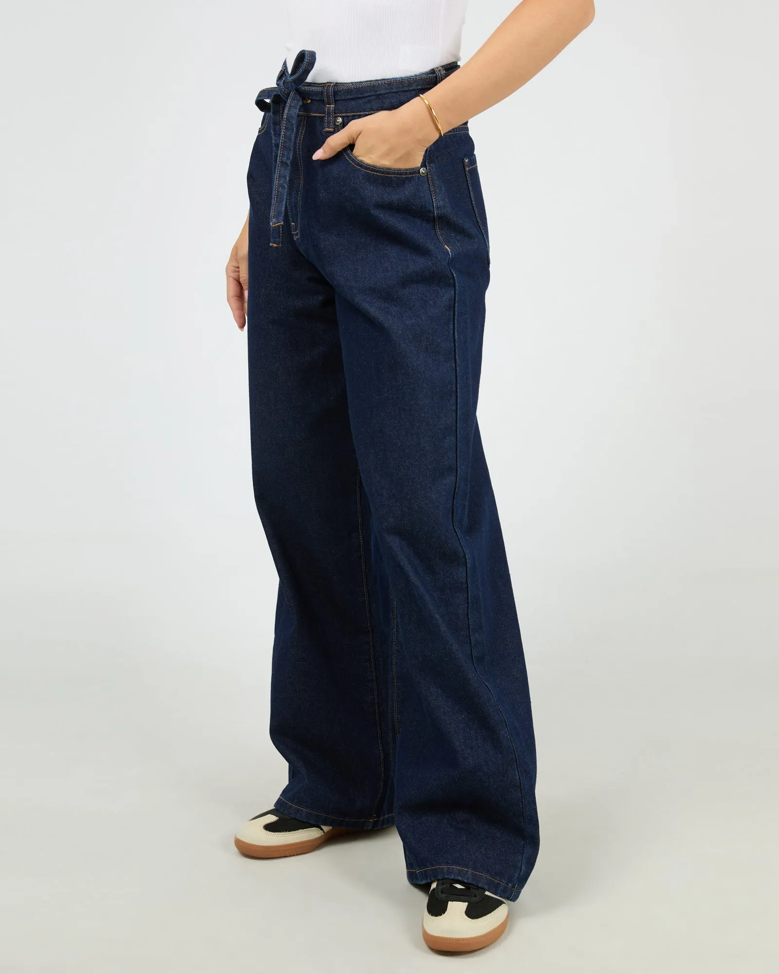 Gia High Rise Baggy Indigo sold by edge clothing product image thumbnail 4