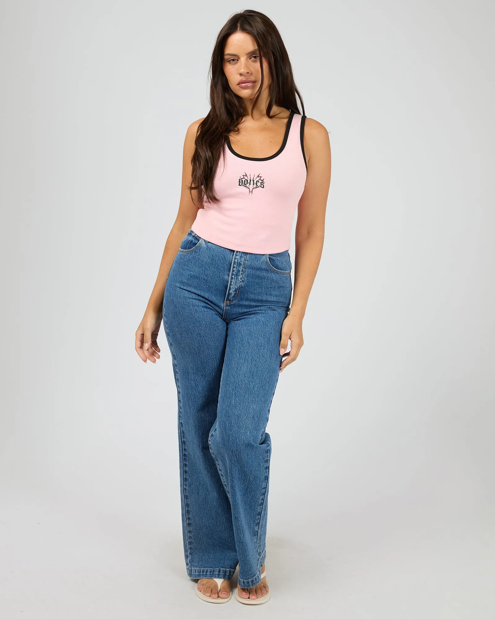 Cyber Low Crop Washed Pink sold by edge clothing product image thumbnail 2
