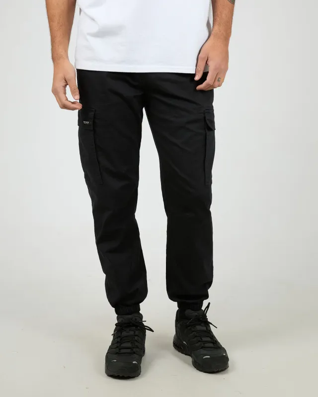 Cargo Jogger Pant Black sold by edge clothing