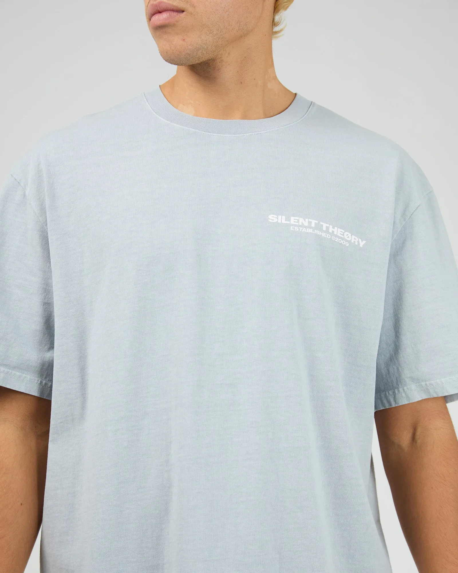 Essential Theory Tee Sky Blue sold by edge clothing product image thumbnail 4