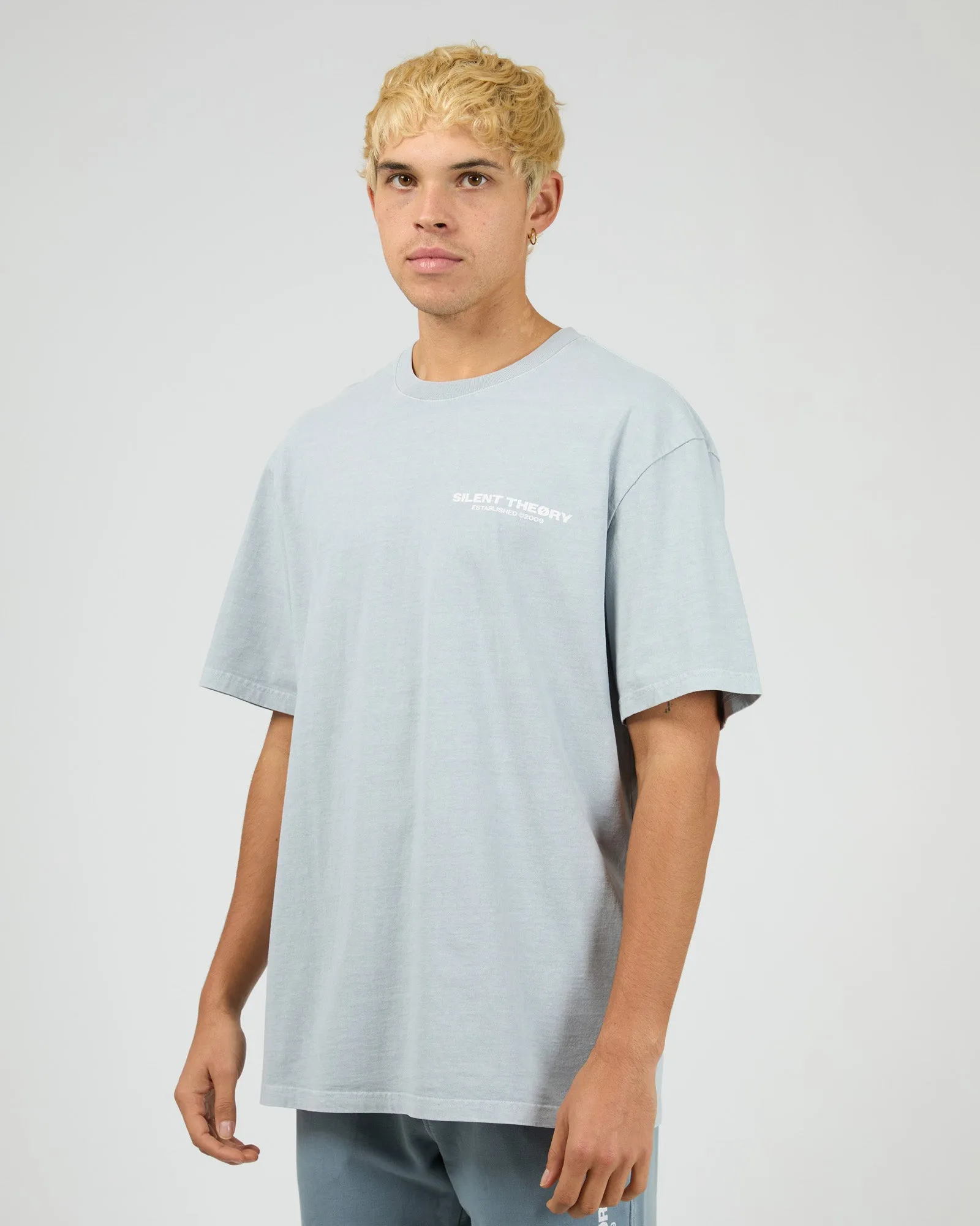 Essential Theory Tee Sky Blue sold by edge clothing product image thumbnail 3