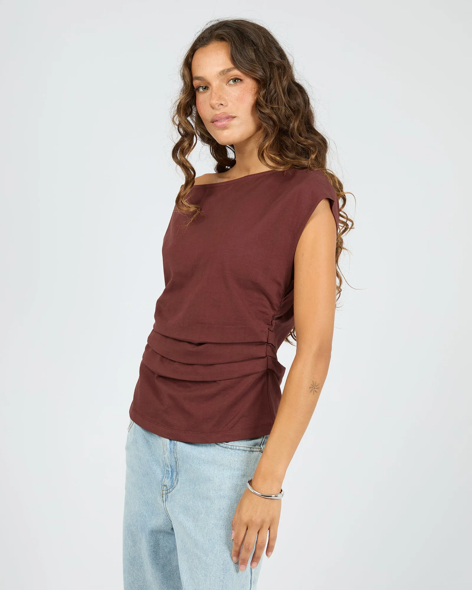 Soho Tee Cherry sold by edge clothing product image thumbnail 4