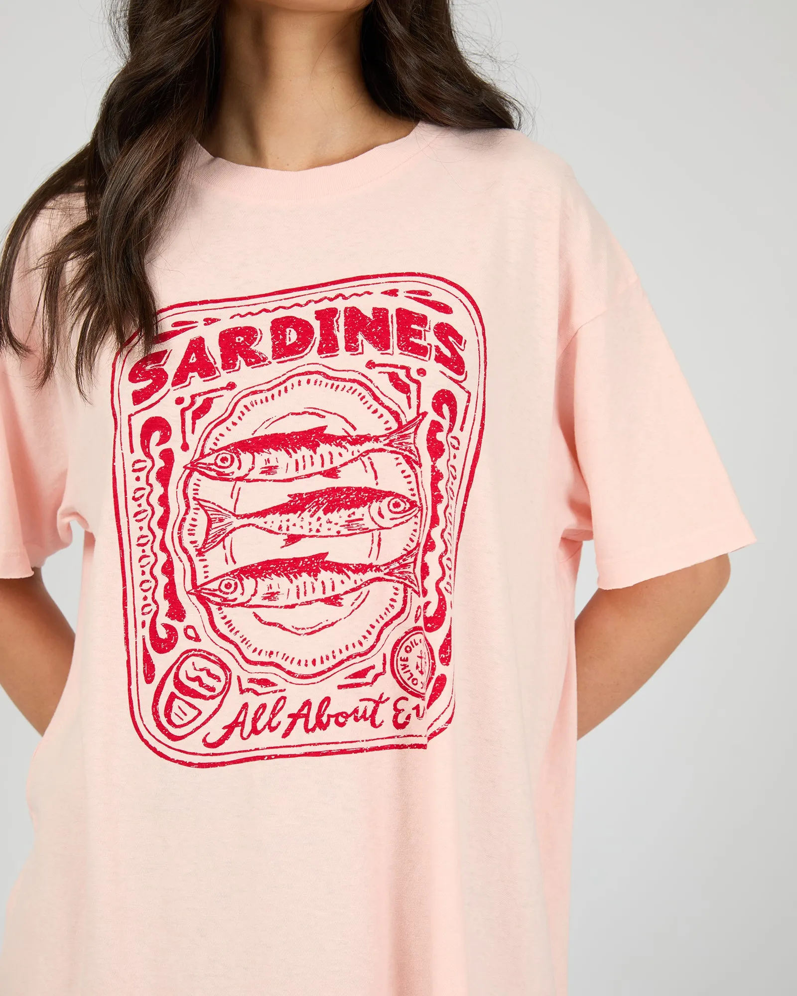 Anchor Relaxed Tee Rose sold by edge clothing product image thumbnail 5