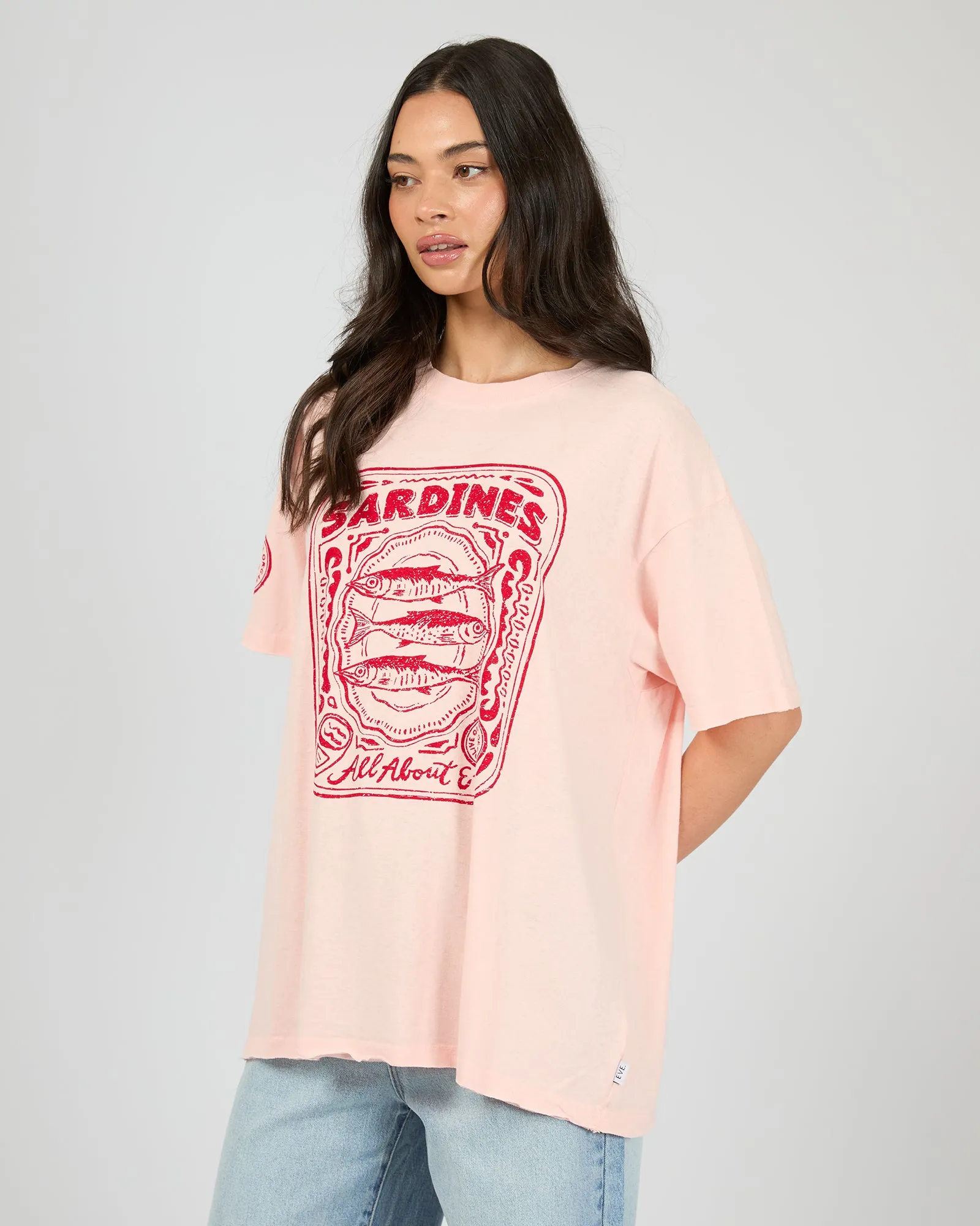 Anchor Relaxed Tee Rose sold by edge clothing product image thumbnail 4