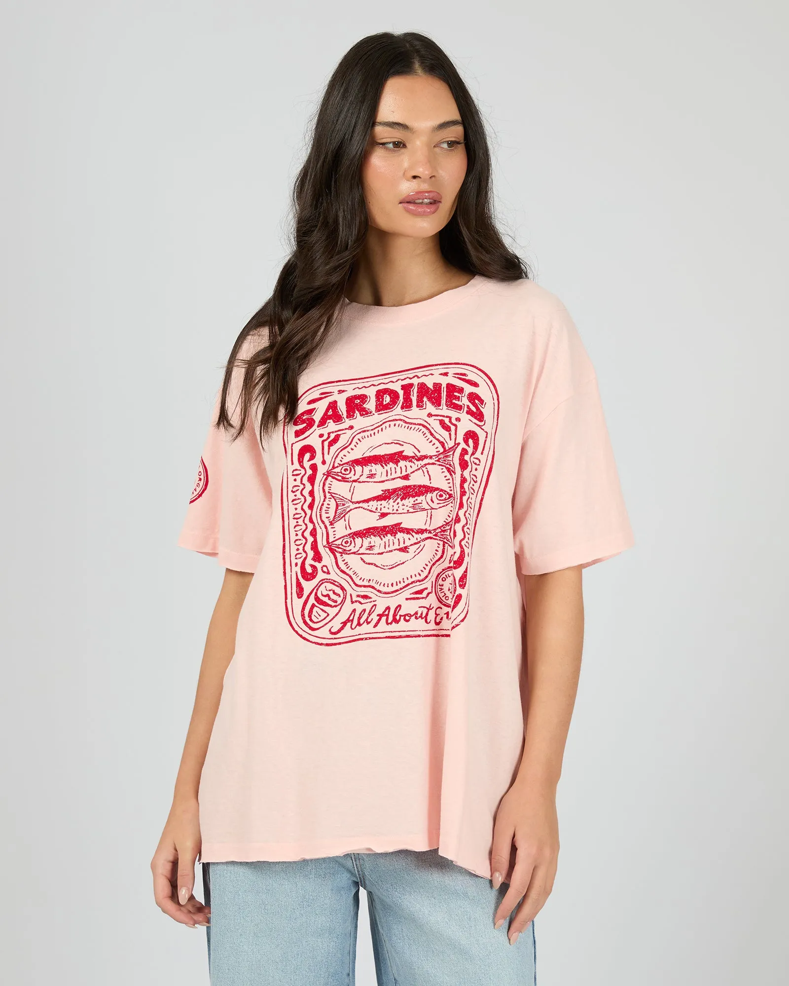 Anchor Relaxed Tee Rose sold by edge clothing