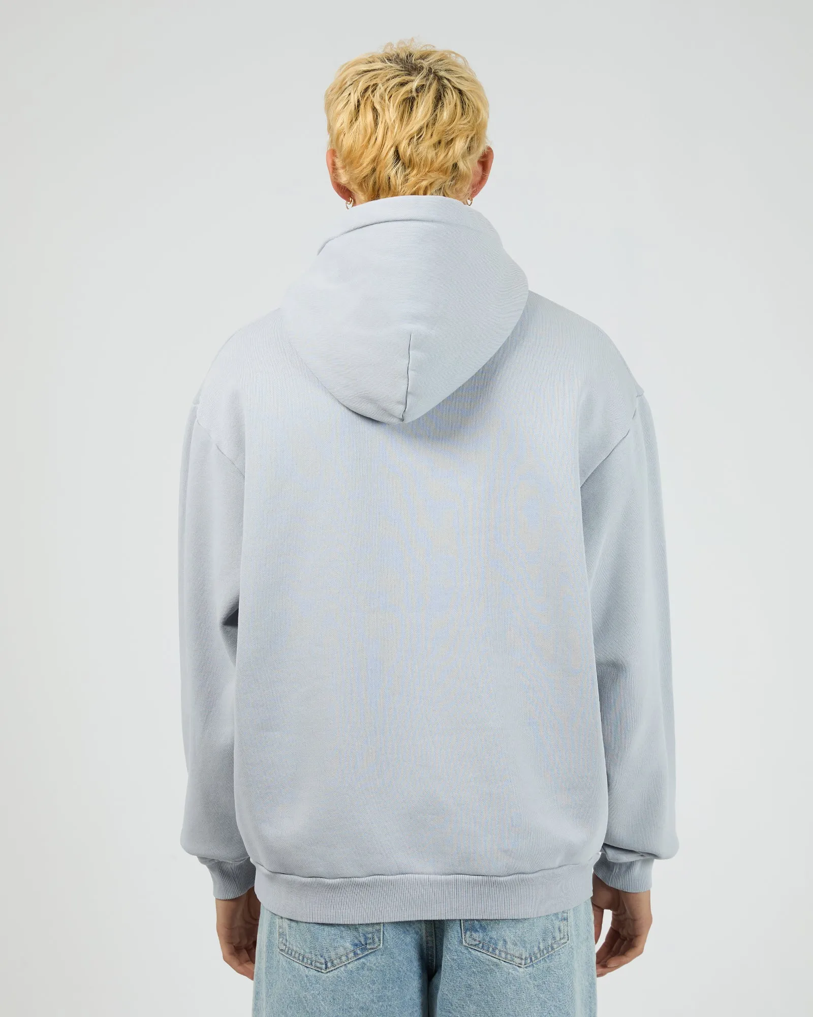 Box Hoodie Sky Blue sold by edge clothing product image thumbnail 3