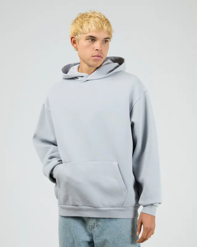 Box Hoodie Sky Blue made by edge clothing