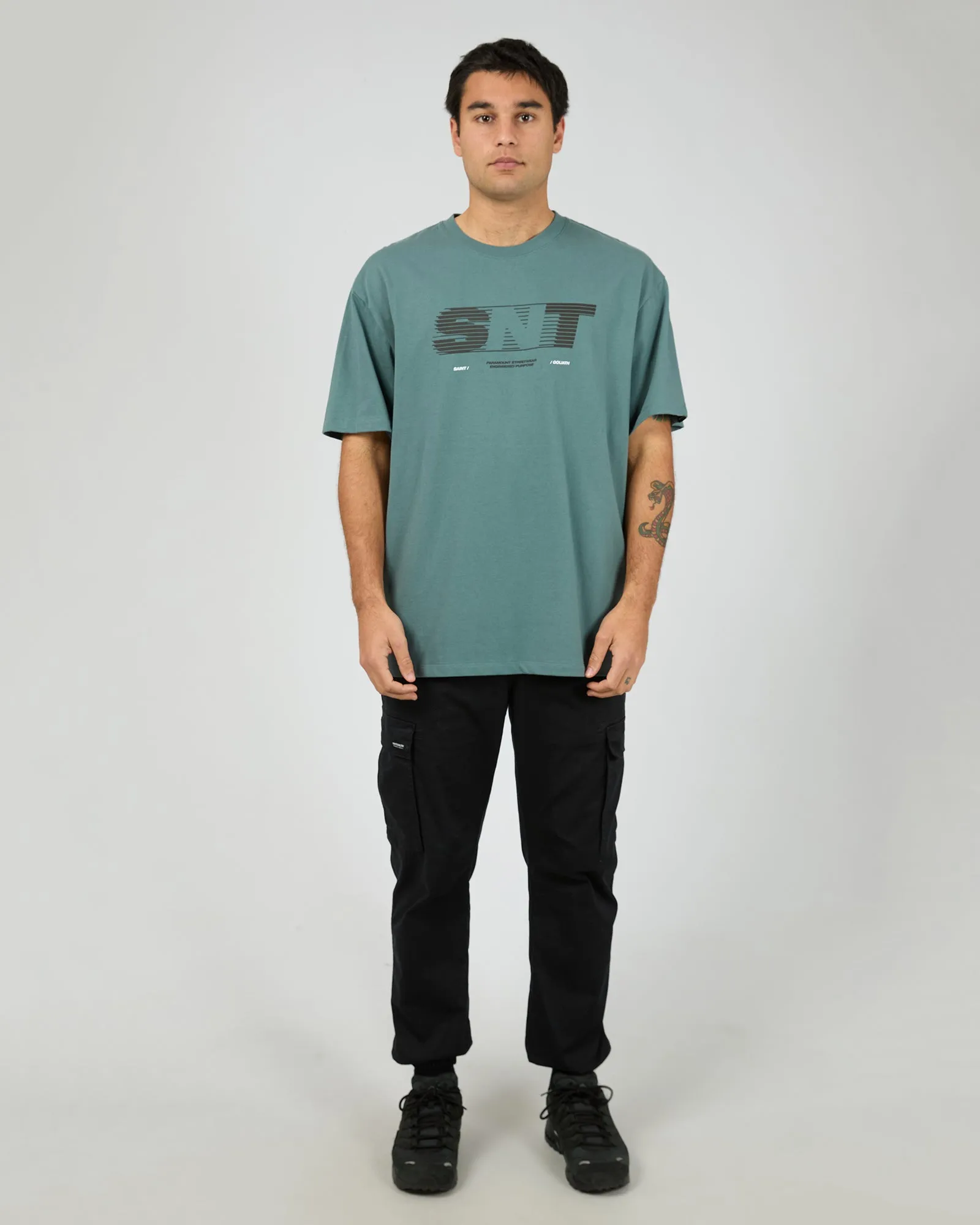 Apex Tee Atlantic Blue sold by edge clothing product image thumbnail 2
