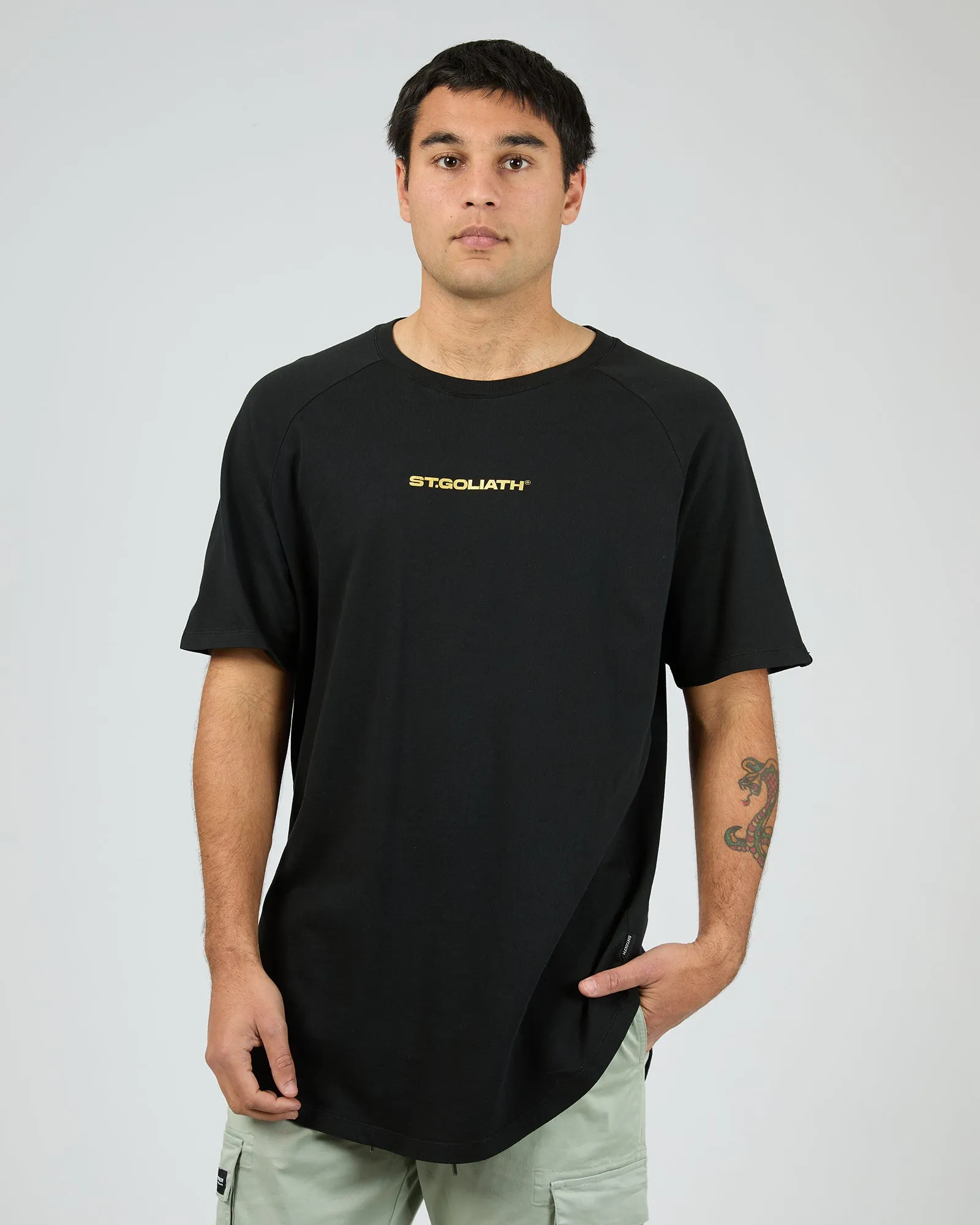 Struck Tee Vintage Black sold by edge clothing product image thumbnail 4