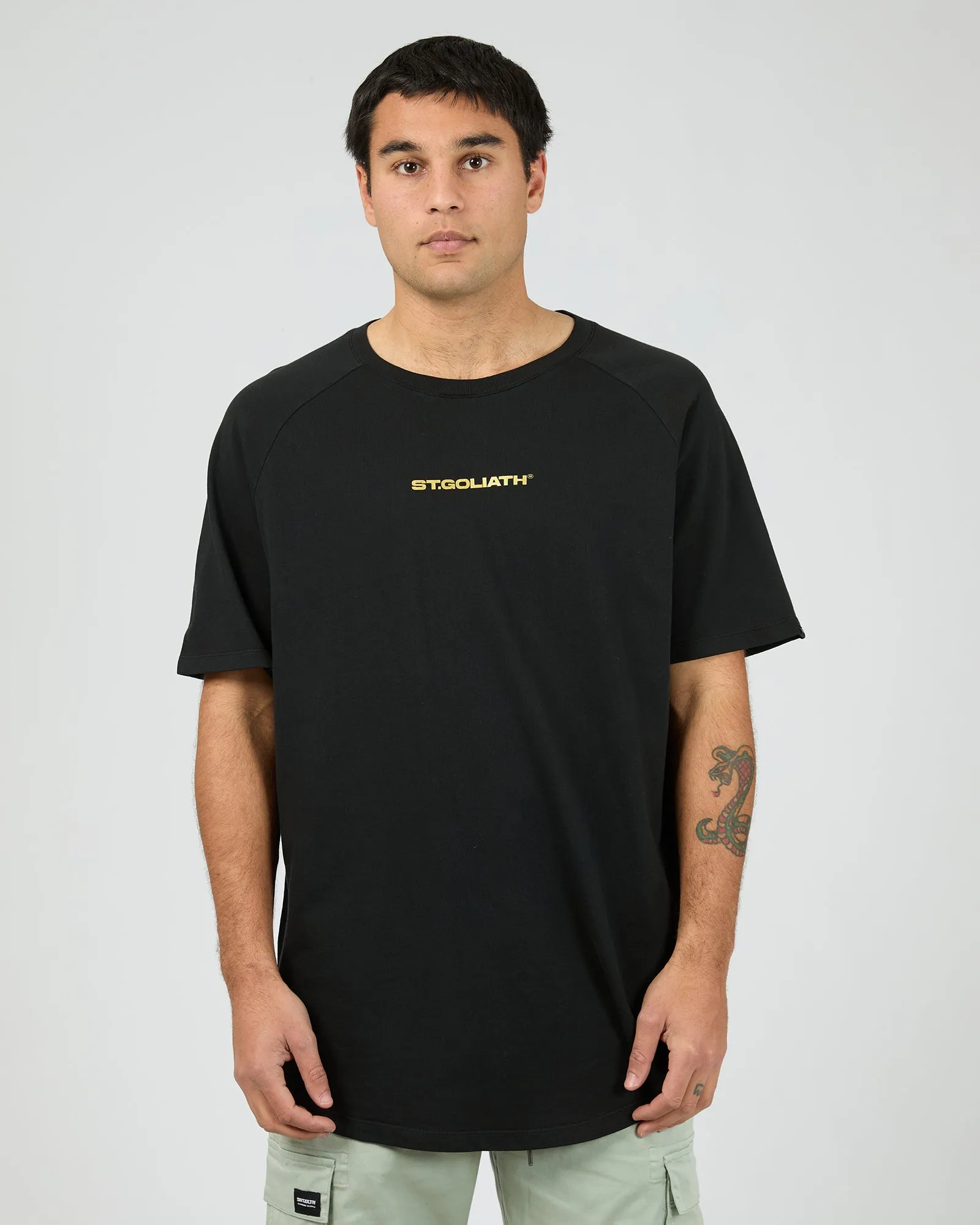 Struck Tee Vintage Black sold by edge clothing