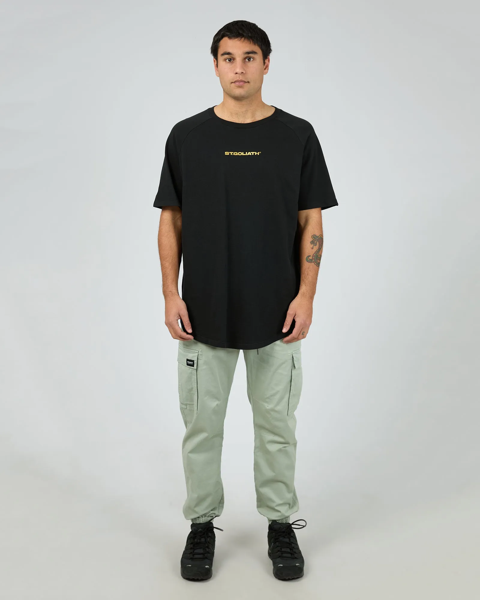Struck Tee Vintage Black sold by edge clothing product image thumbnail 2