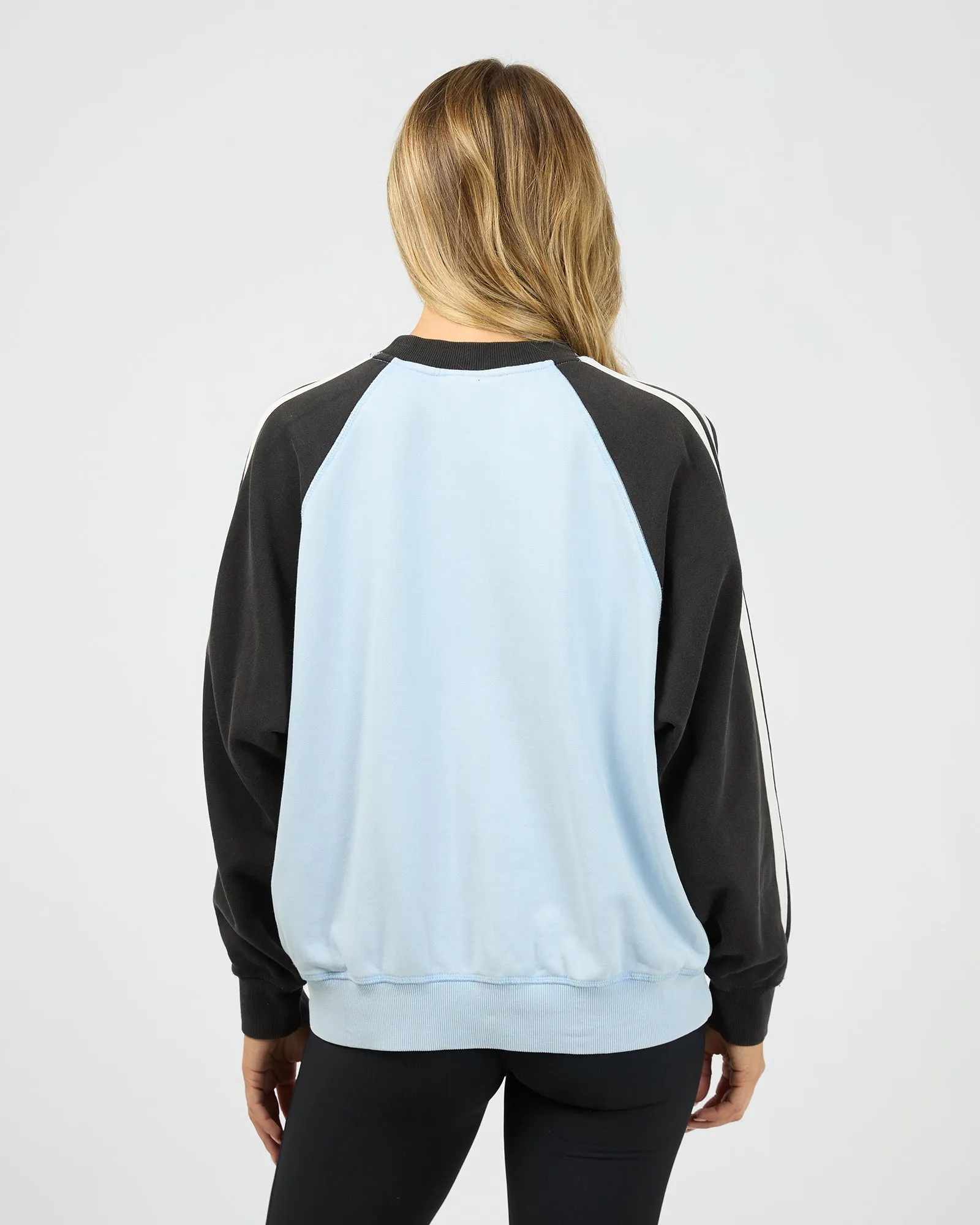 Contrast Club Raglan Crew Blue sold by edge clothing product image thumbnail 4