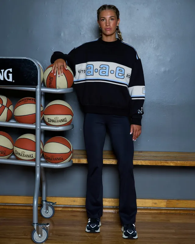 Studio Flare Pant Black sold by edge clothing