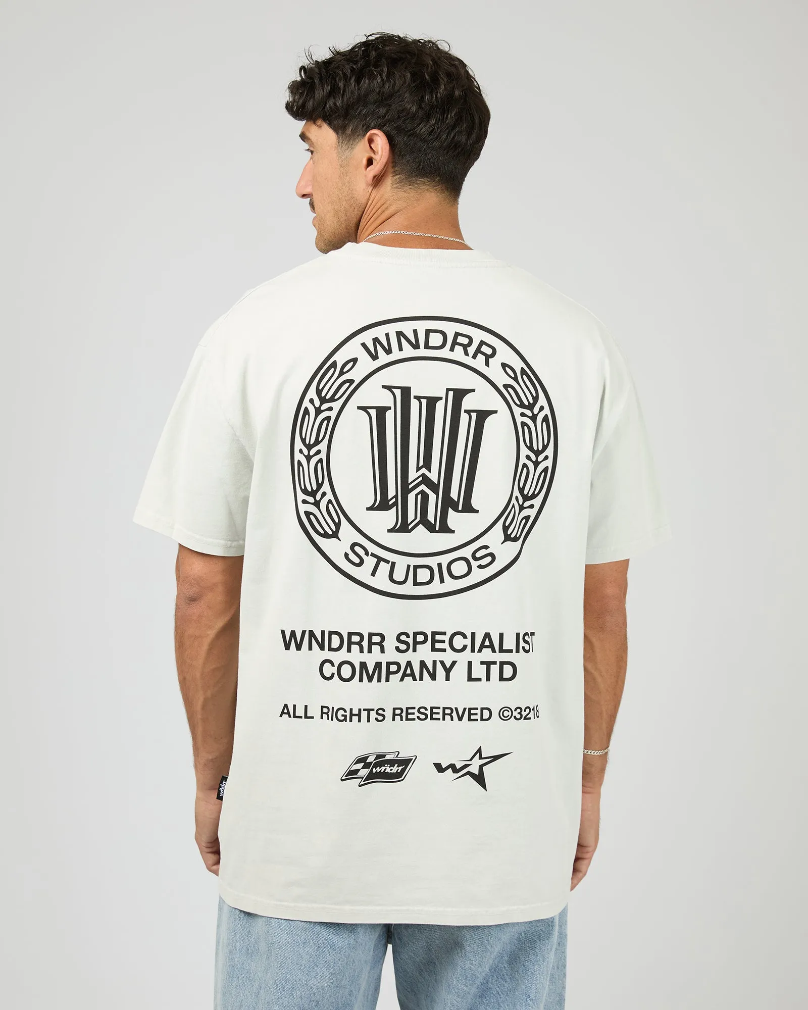 Velocity Box Fit Tee Oyster sold by edge clothing product image thumbnail 3