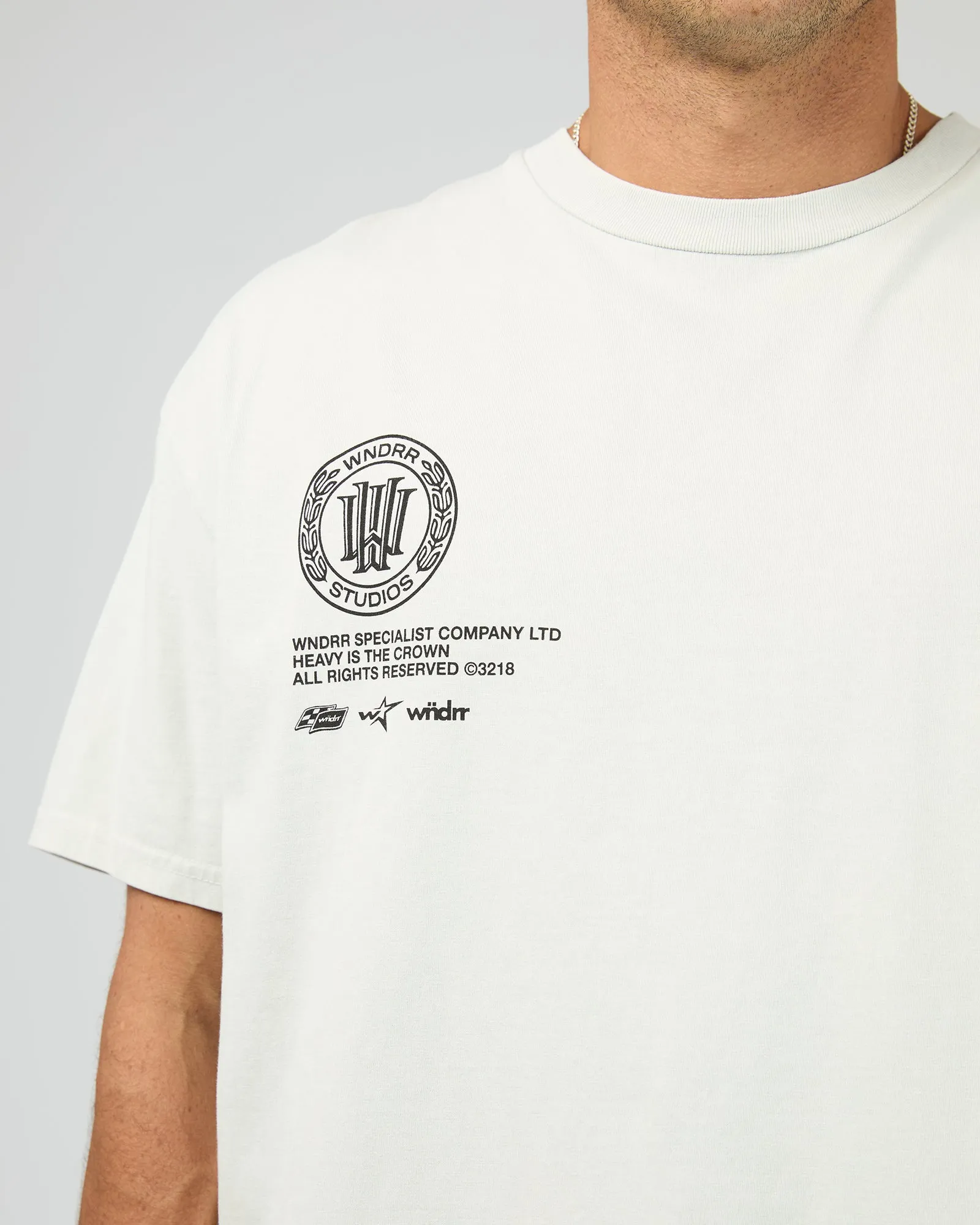 Velocity Box Fit Tee Oyster sold by edge clothing product image thumbnail 5