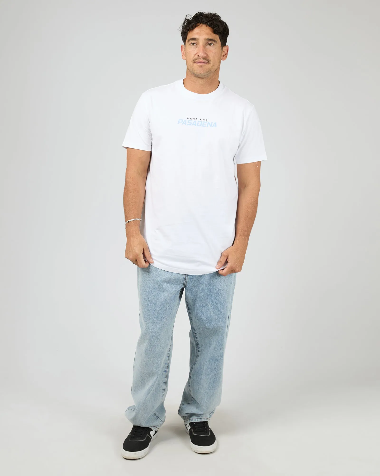 Unified Dual Curved Tee White sold by edge clothing product image thumbnail 3