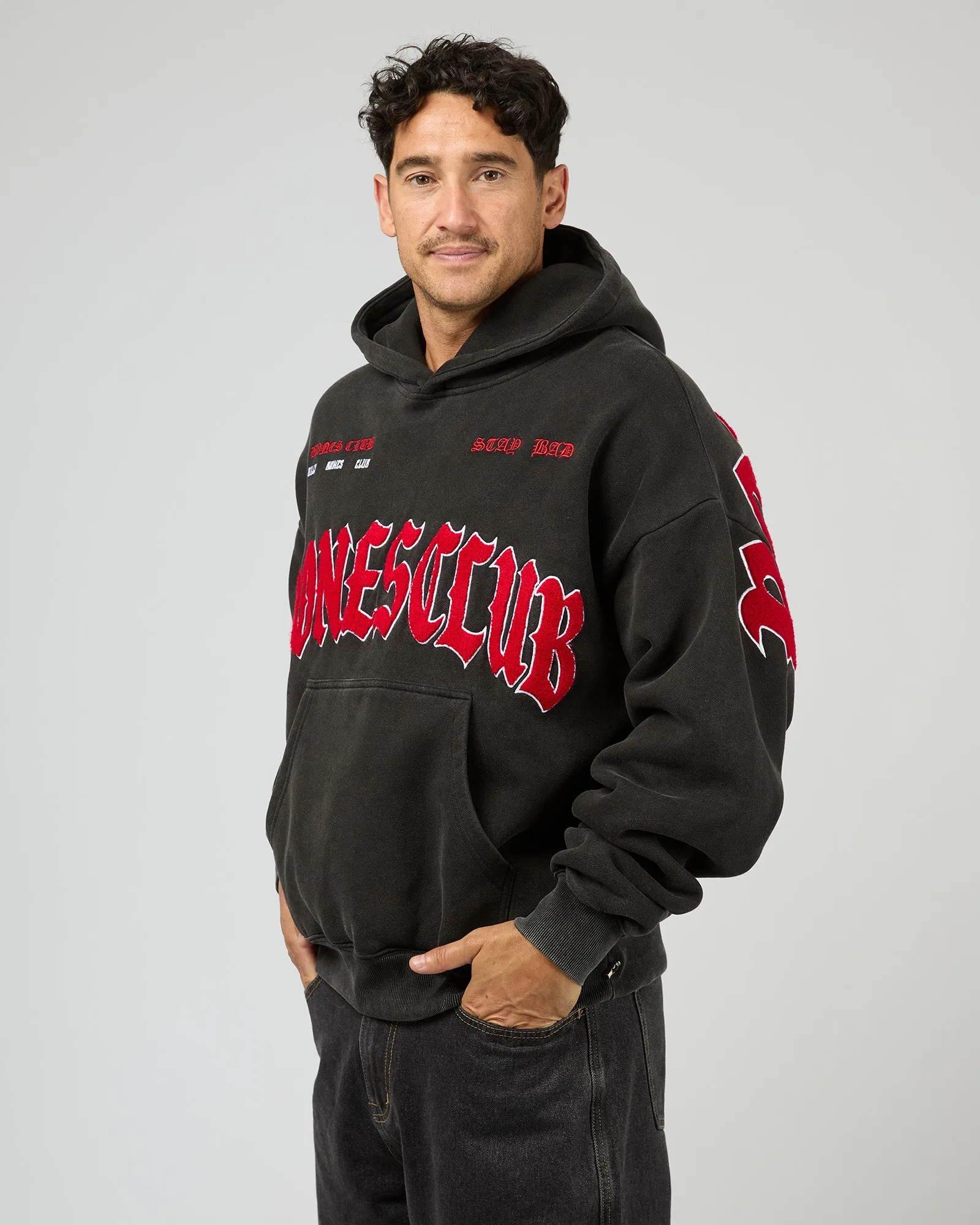 Bones Legacy Hoodie Vintage Black sold by edge clothing product image thumbnail 4