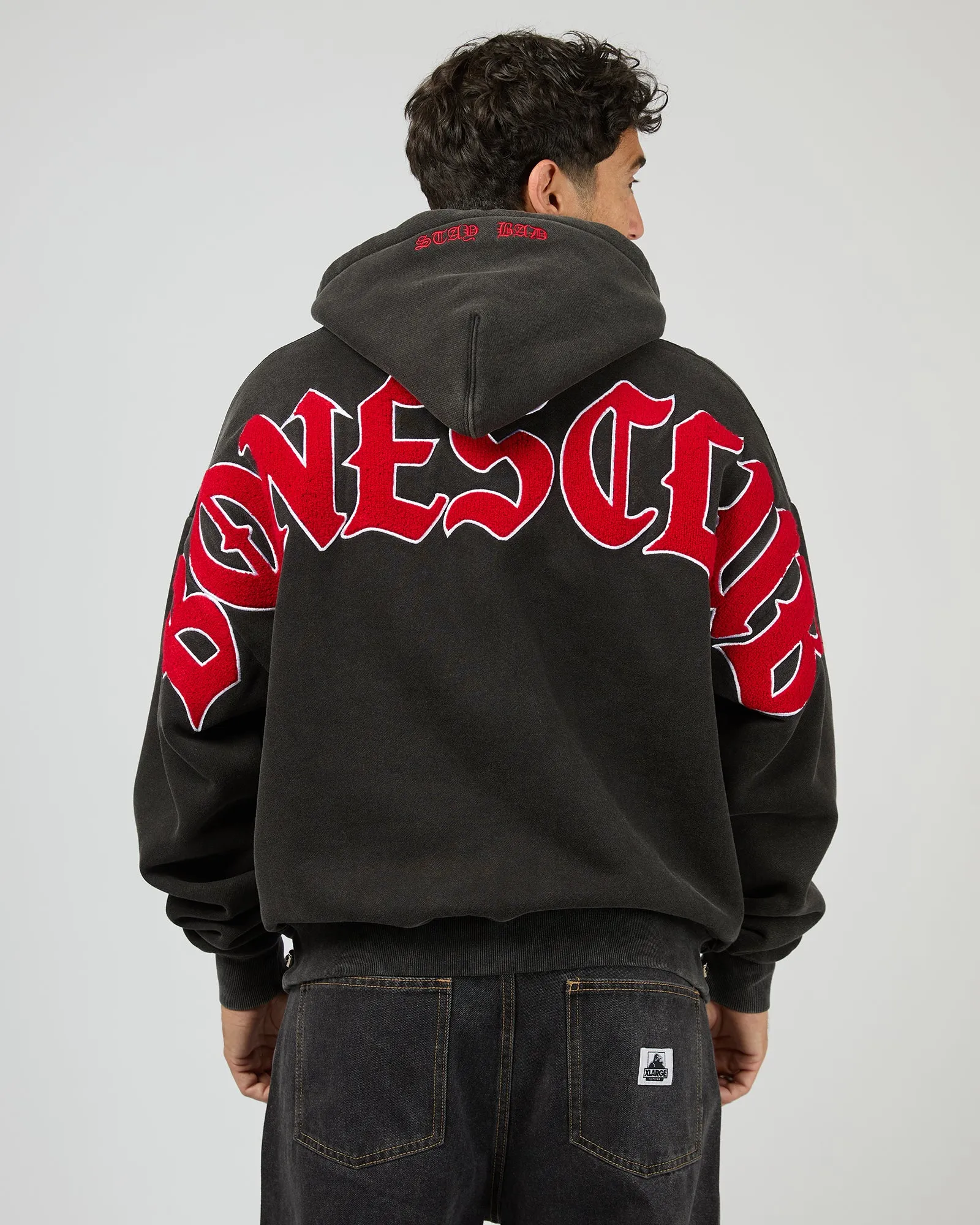 Bones Legacy Hoodie Vintage Black sold by edge clothing product image thumbnail 2